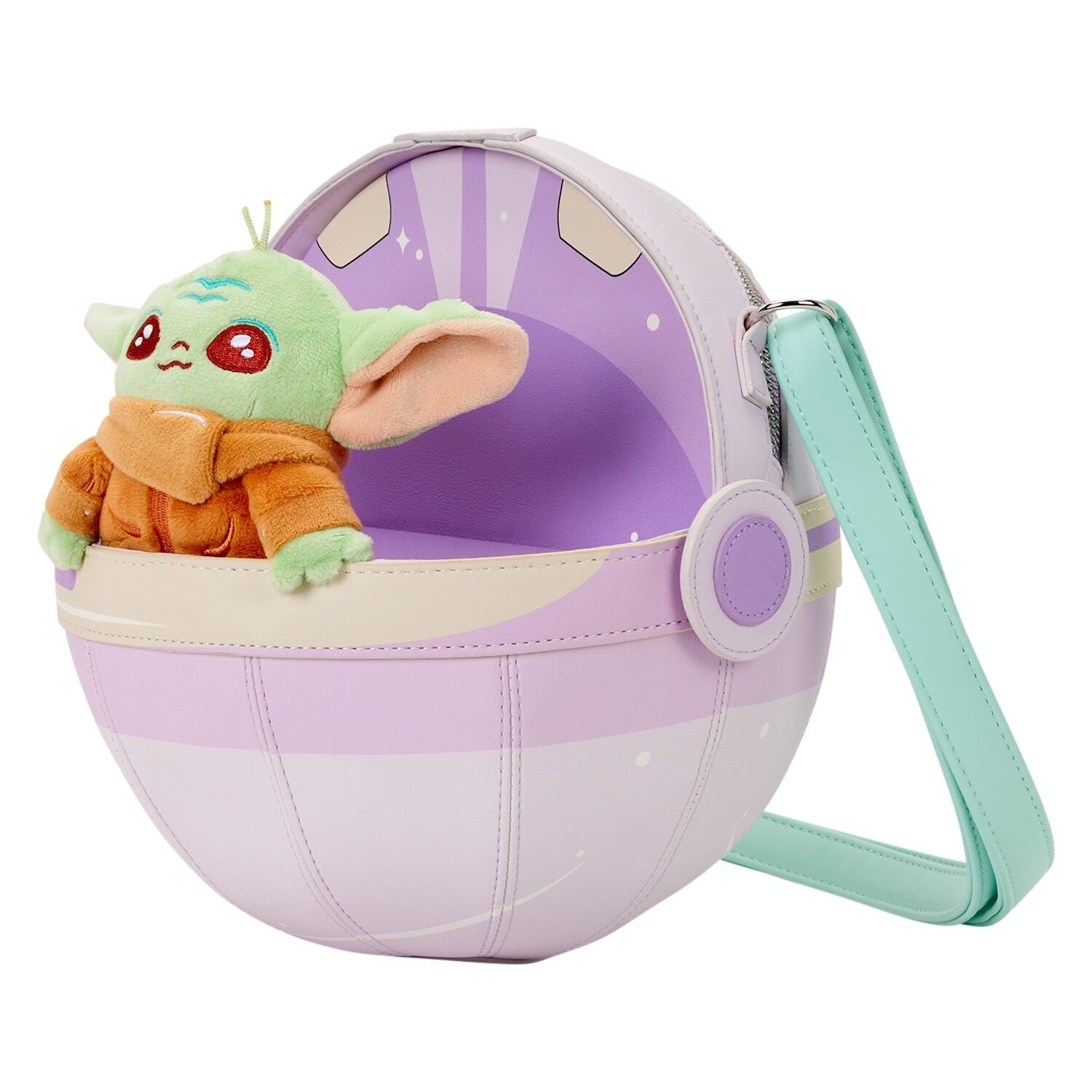 Star Wars Grogu Figural Crossbody Bag - Loungefly