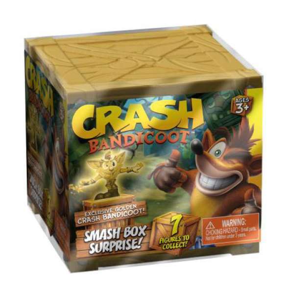 Crash Bandicoot 2.5in Smash Box Surprise - Assorted
