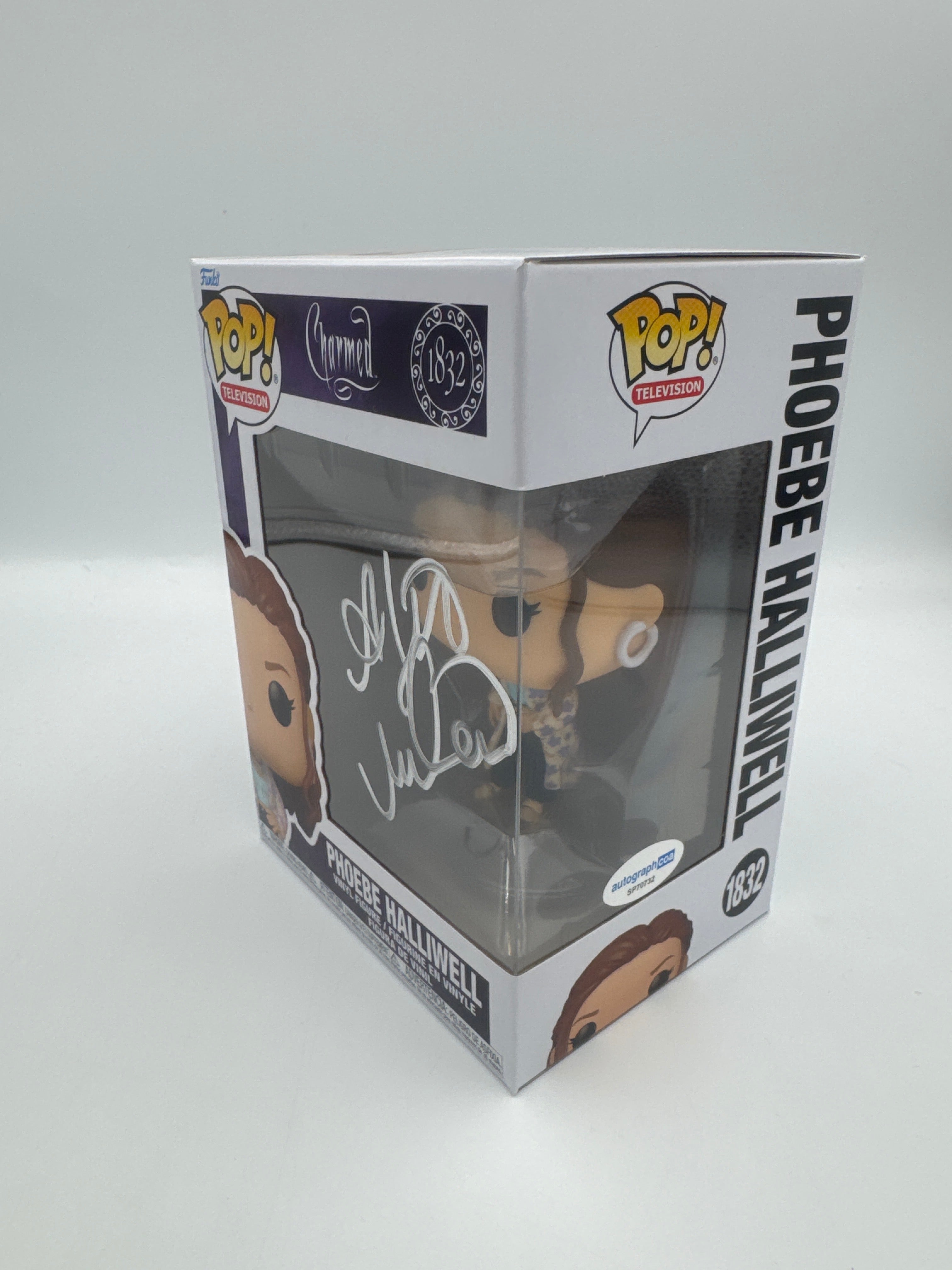 Phoebe Halliwell - #1832 - Funko Pop! - Charmed - Signed By Alyssa Milano -Autographcoa Certified