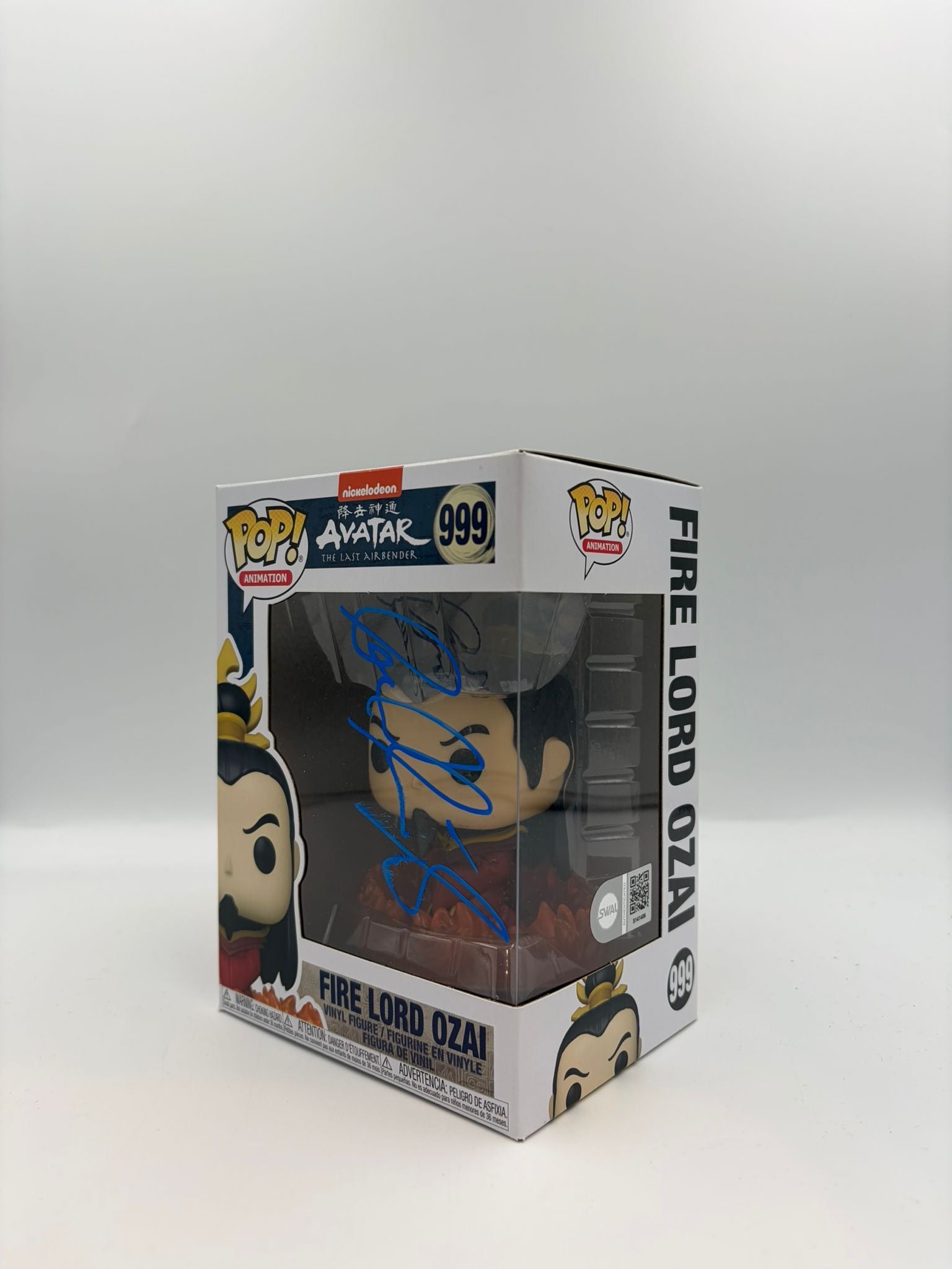 Fire Lord Ozai - #999 - Funko Pop! - Animation - Nickelodeon - Avatar the Last Airbender - Signed By - Certified Pop