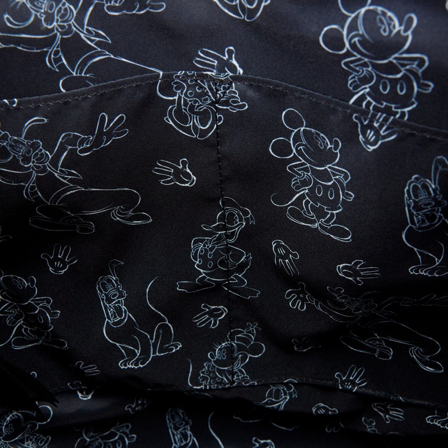 Disney Mickey and Friends Sketched Convertible Backpack and Tote Bag