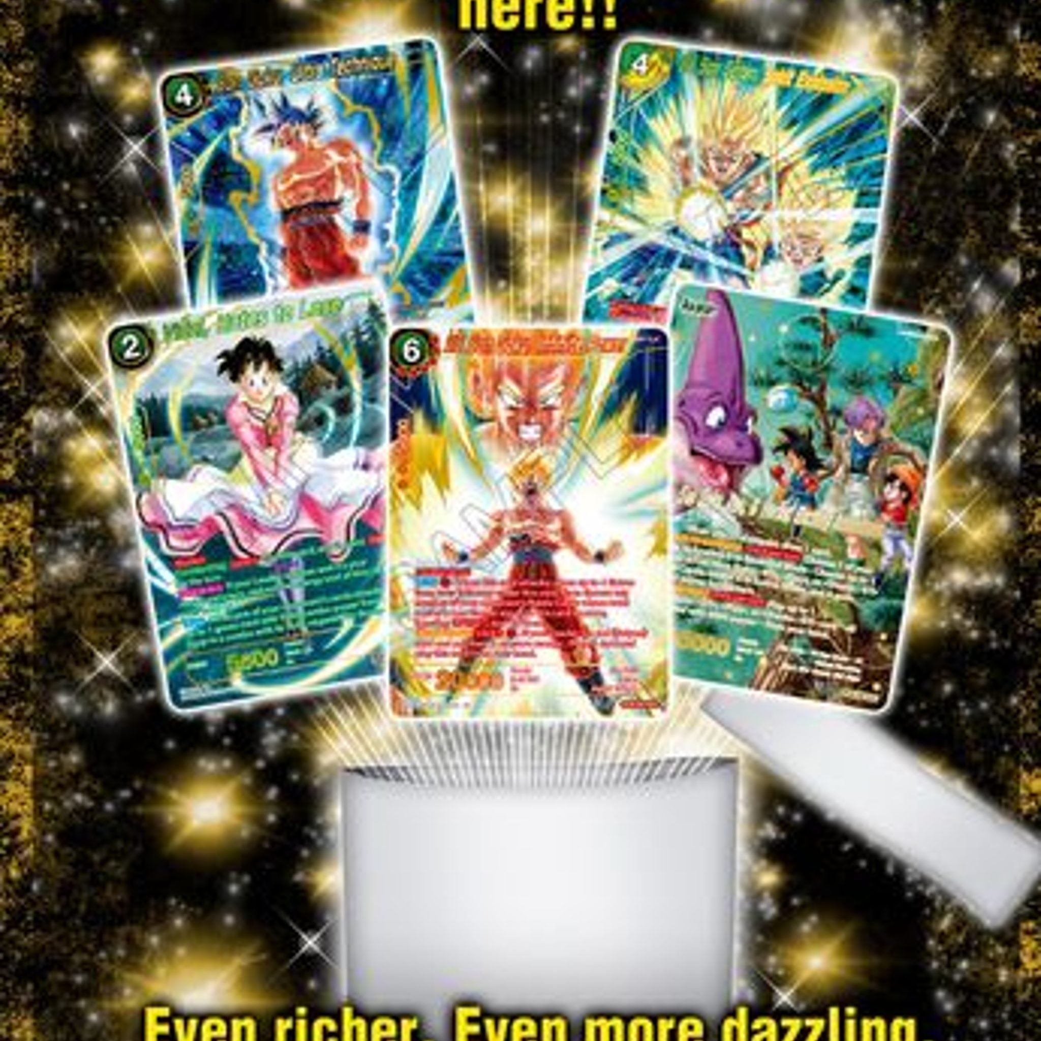 Dragon Ball B30 Ultra Bout Booster - Three Glorious Fighters