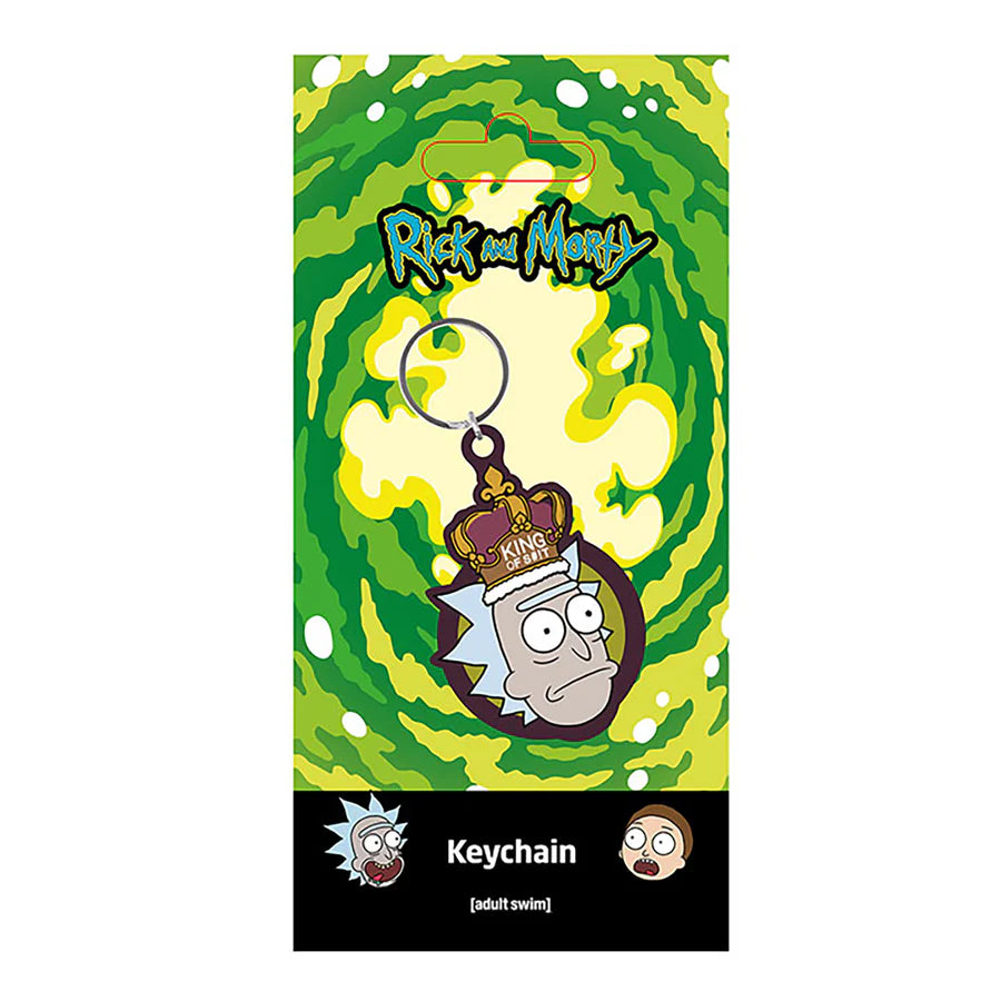 Rick And Morty (King Of S**T) PVC - Keychain