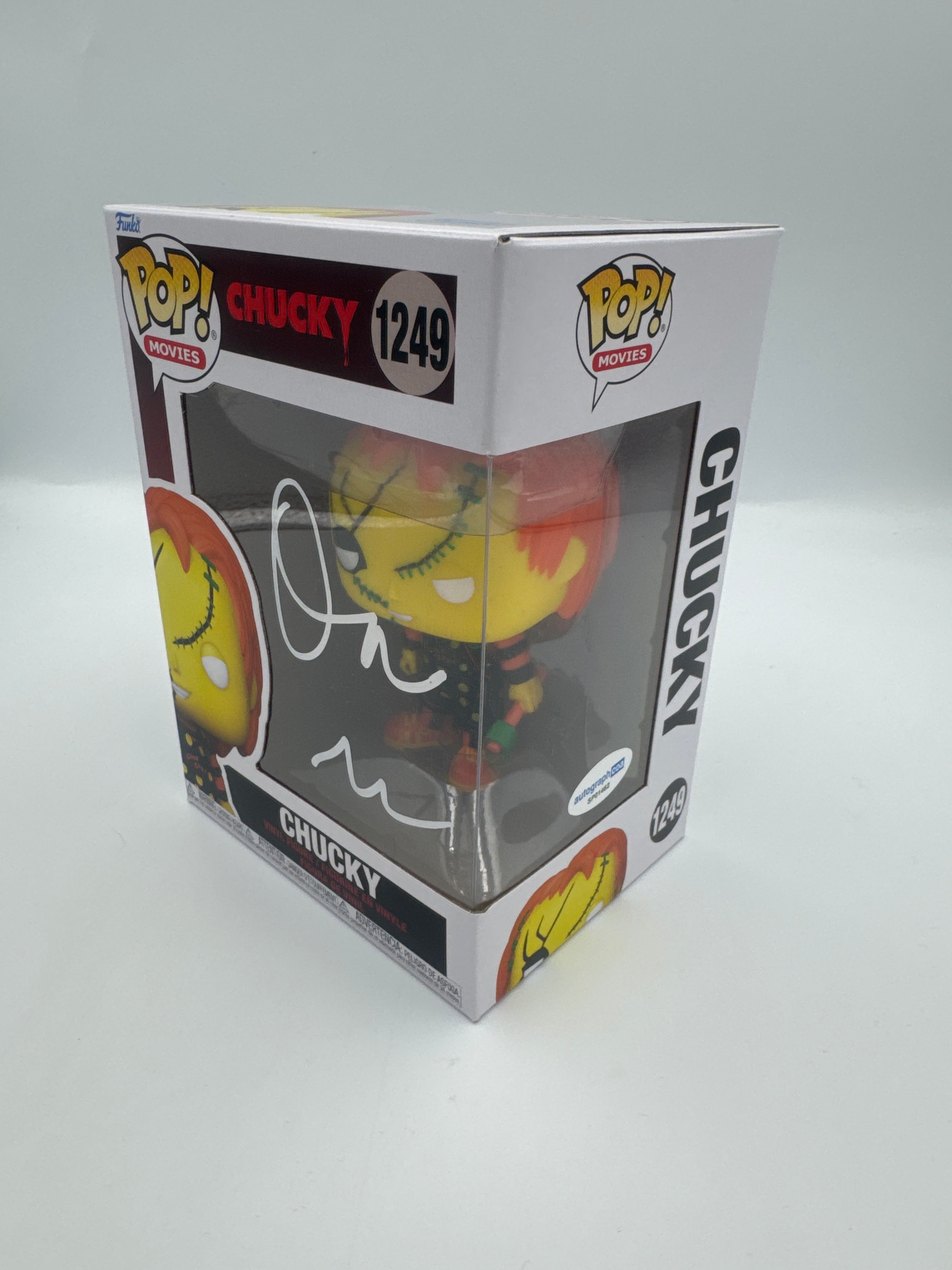 Chucky (Halloween) - #1249 - Funko POP! - Chucky - Movies - signed by Don Mancini - Certified Pop!