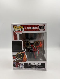 El Profesor- #915 - Funko Pop! - Television - La Casa de Papel - Signed By Alvaro Morte - Certified Pop