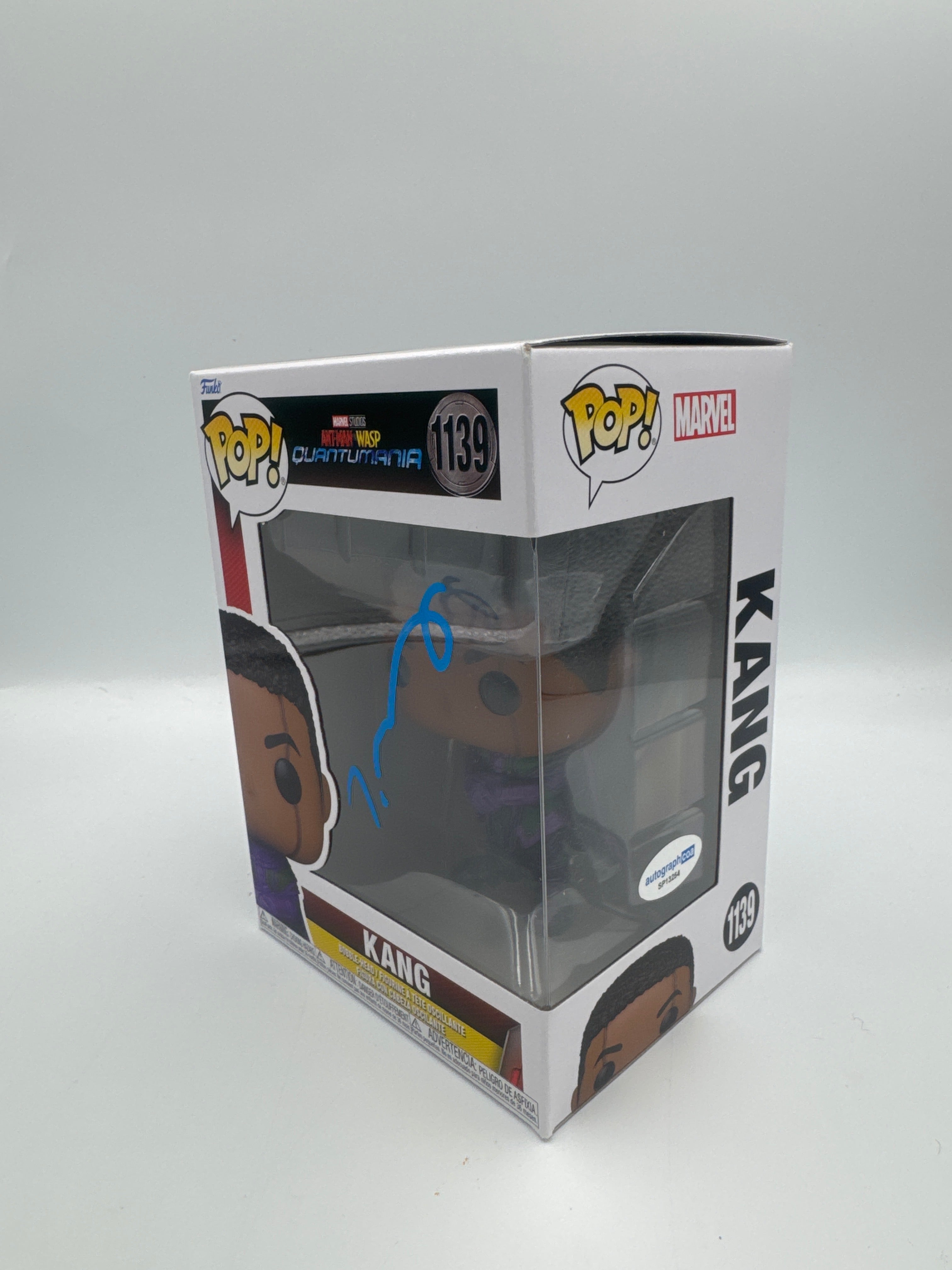 Kang - #1139 - Ant-Man The Wasp Quantomania - Signed By Jonathan Majors - Autographcoa Certified Funko Pop!