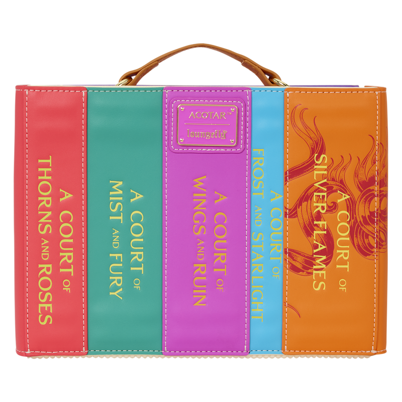 *PRE-ORDER* A Court of Thorns and Roses Book Series Figural Crossbody Bag - Loungefly