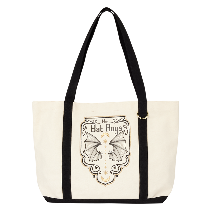 *PRE-ORDER* A Court of Thorns and Roses The Bat Boys Canvas Tote Bag - Loungefly