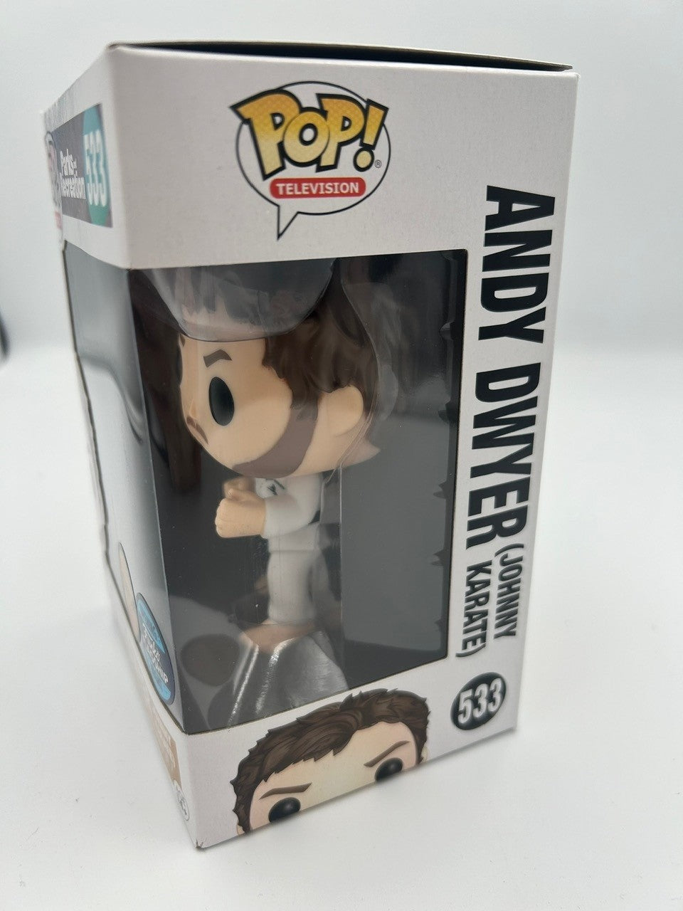 Andy Dwyer (Johnny Karate) - #533 - Funko Pop! - Television - Parks and Rec - Fugitivetoys 500pcs - Chase Exclusive
