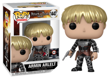 Armin Arlelt - #1447 - Funko Pop! - Attack On Titan - Anime - Chalice Collectables Exclusive
