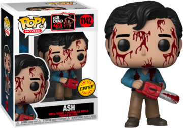 Ash - #1142 - Funko Pop! -Movies -Evil Dead 40th Anniversary - Chase