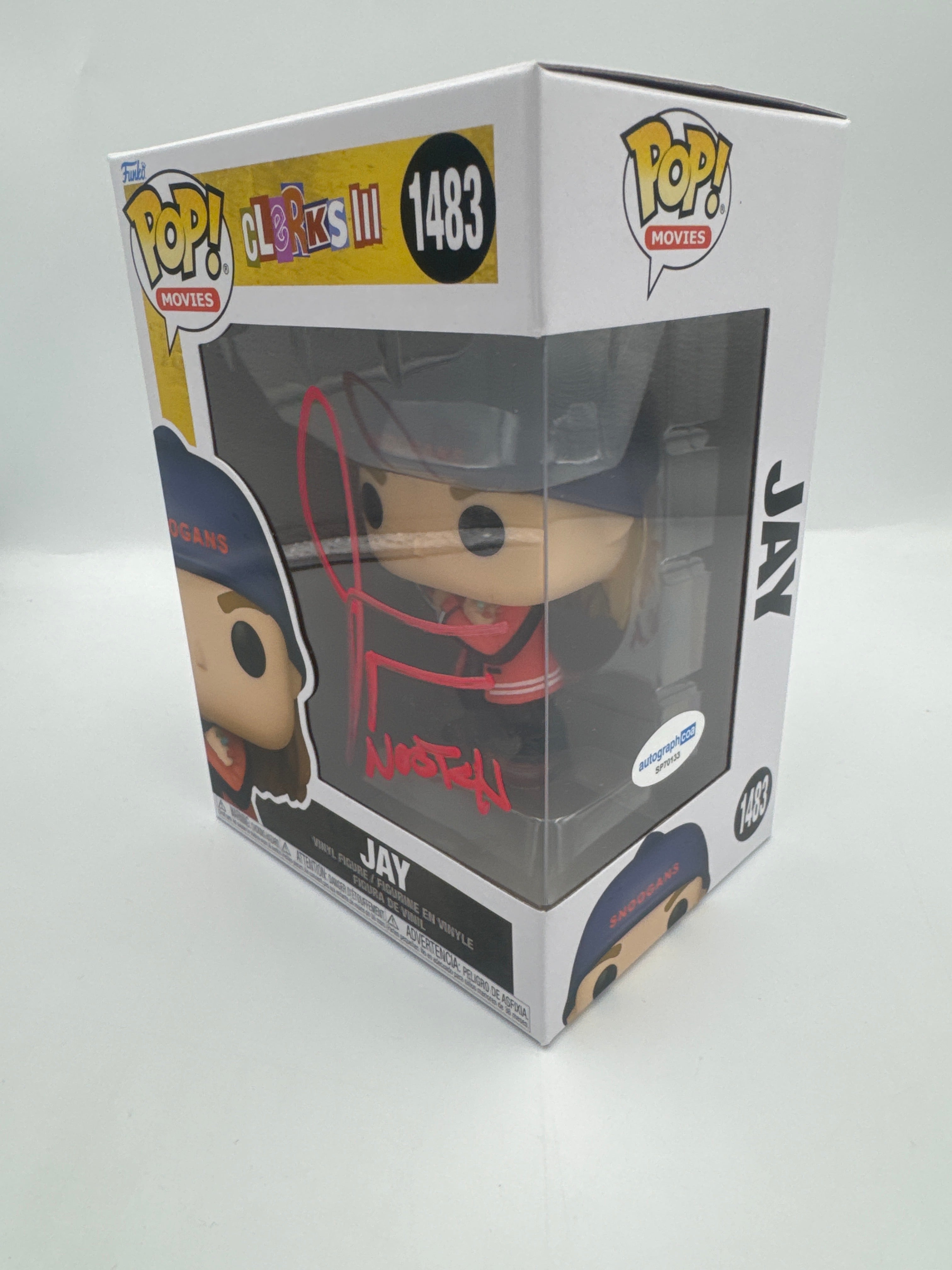 Jay - #1483 - Funko Pop! - Clerks III - Movie - Signed By Jason Mewes - Certified Autographcoa