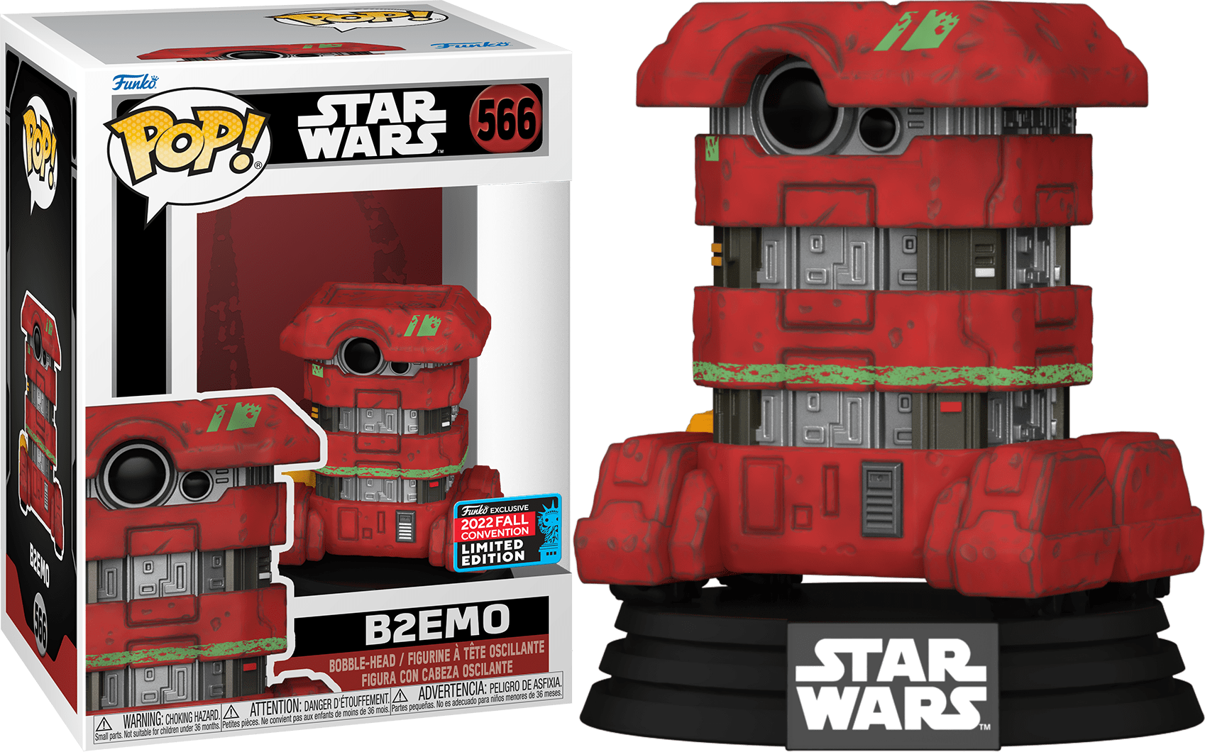 B2EMO - #566 - Funko Pop! - Star Wars - 2022 Fall Convention Exclusive