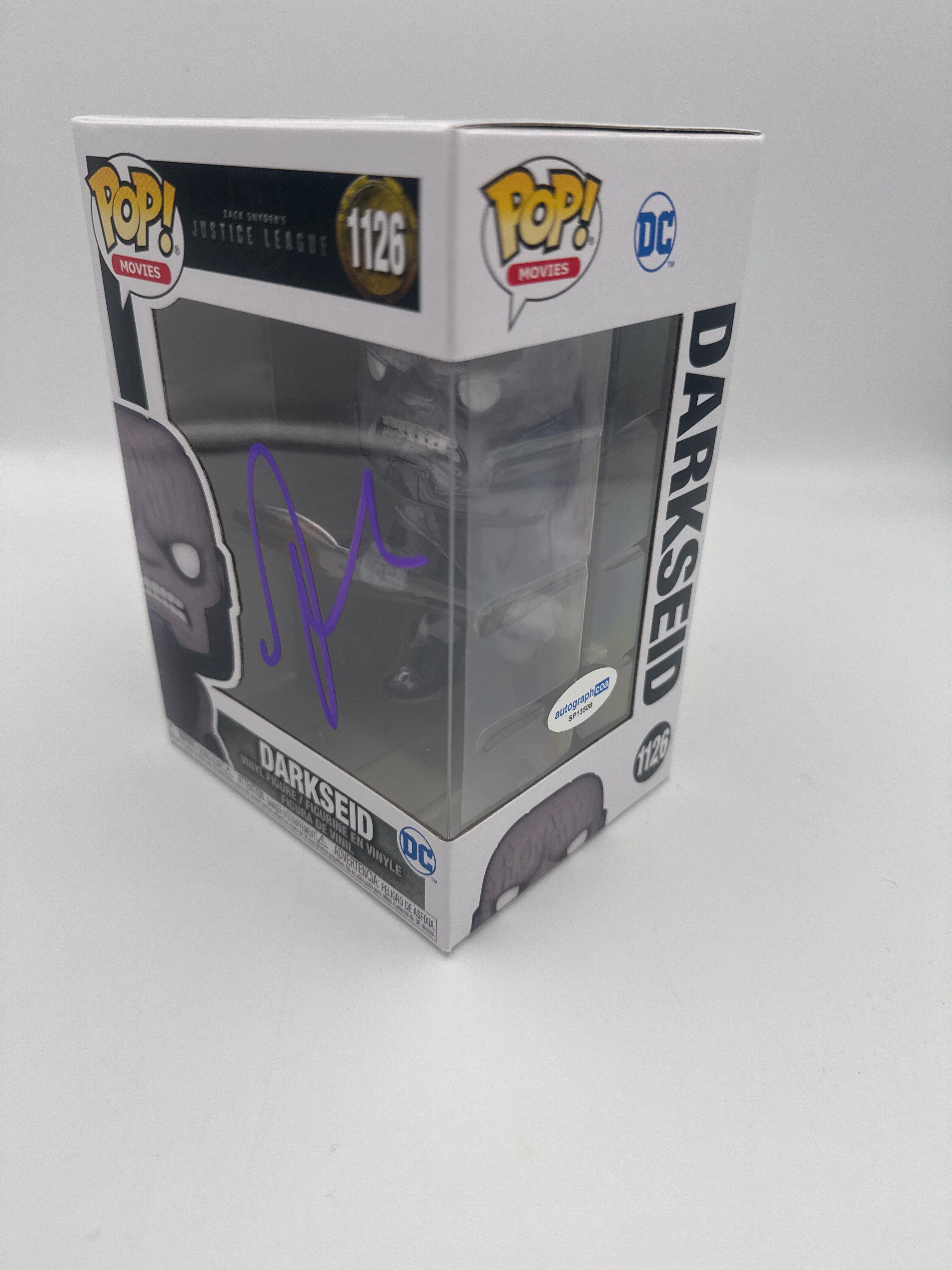 Darkseid - #1126 - Funko Pop! - Movies - DC - Zack Snyder's Justice League - Signed By Zack Snyder - Certified By Autographcoa
