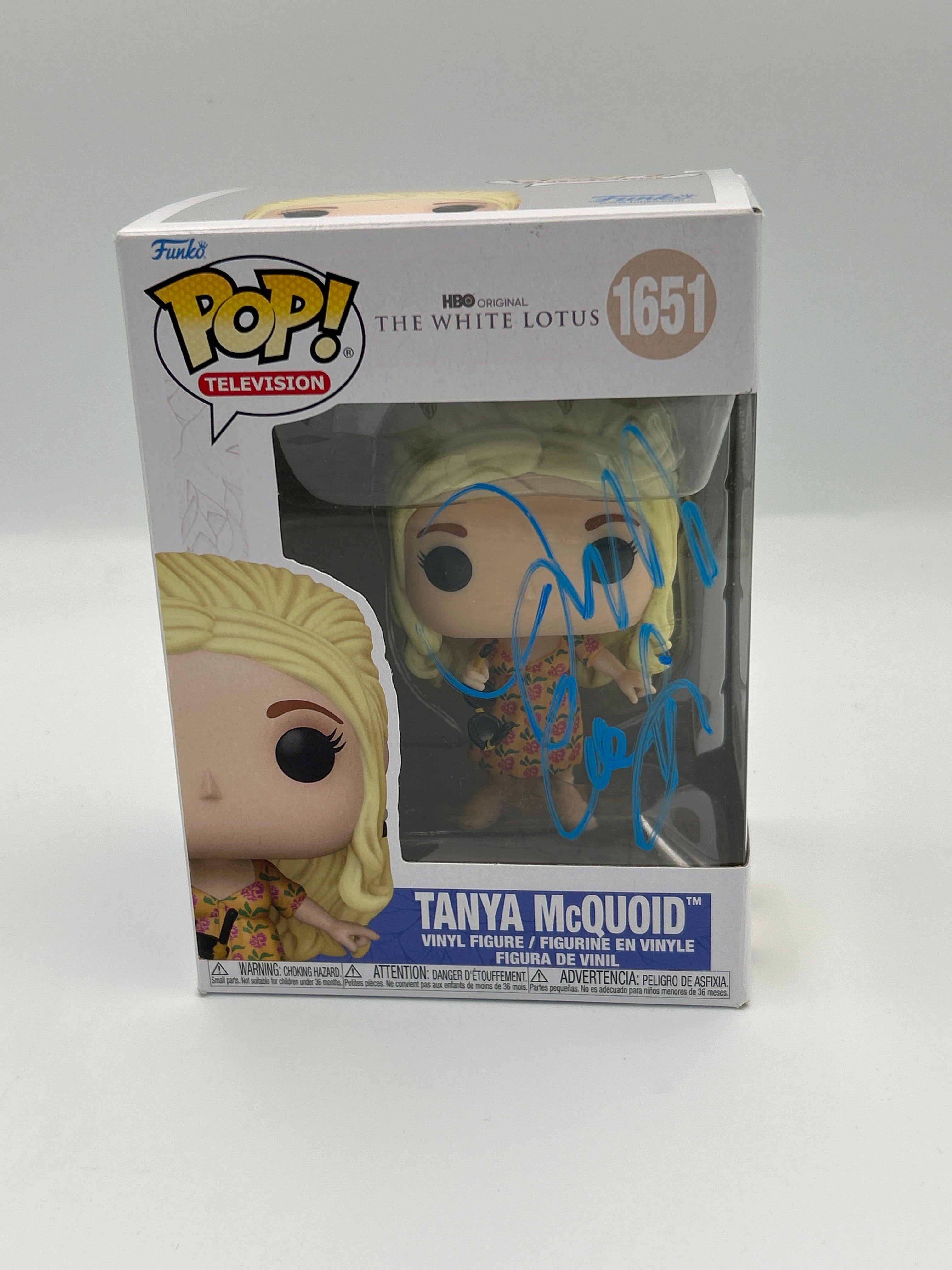 Tanya McQuoid - #1651 - Funko Pop! - The White Lotus - Signed By Jennifer Coolidge - Certified Pop