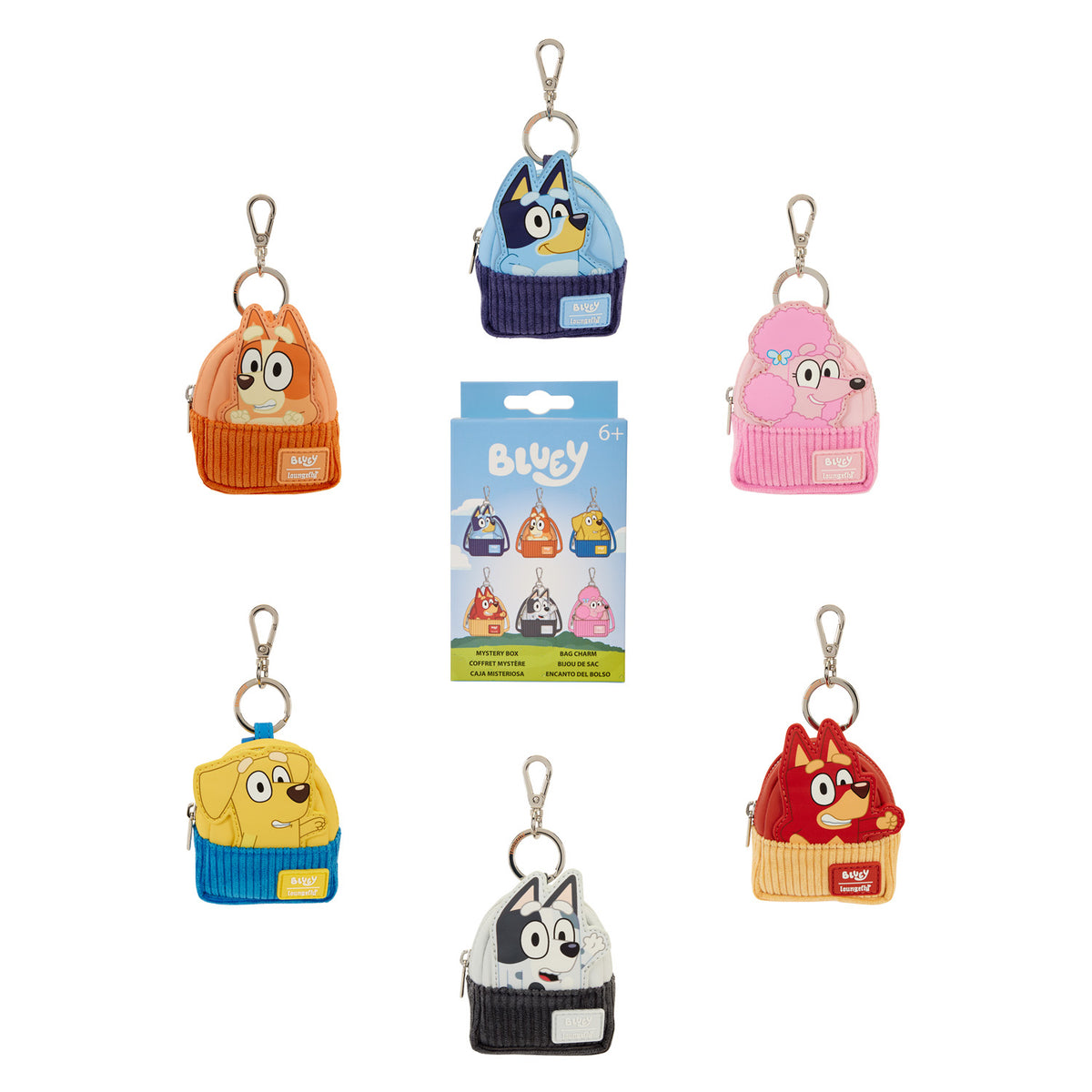 BBC Bluey Mystery Mini Backpack Keychain Charm - 9th Oct 2026
