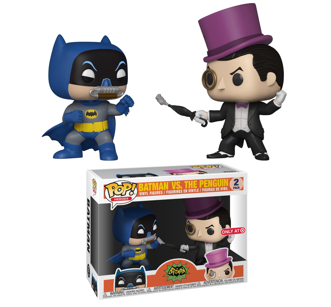 Batman vs. The Penguin - 2 Pack - Funko Pop! - Heroes - Batman - Target Exclusive