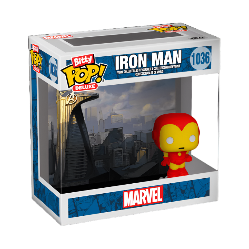 Iron Man - #1036 - Funko Pop! - Bitty Pop! - Deluxe - Marvel