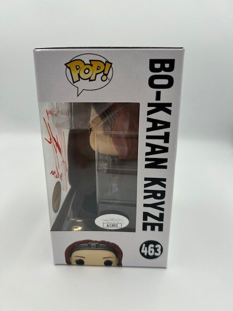 Bo-Katan Kryze - #463 - Funko Pop! - Star Wars - Signed By Katee Sackhoff - Chase Exclusive