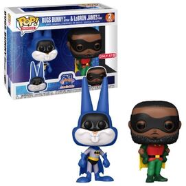Bugs Bunny as Batman & LeBron James as Robin- 2 Pack - Funko Pop! - Moves - Space Jam - Target Exclusive