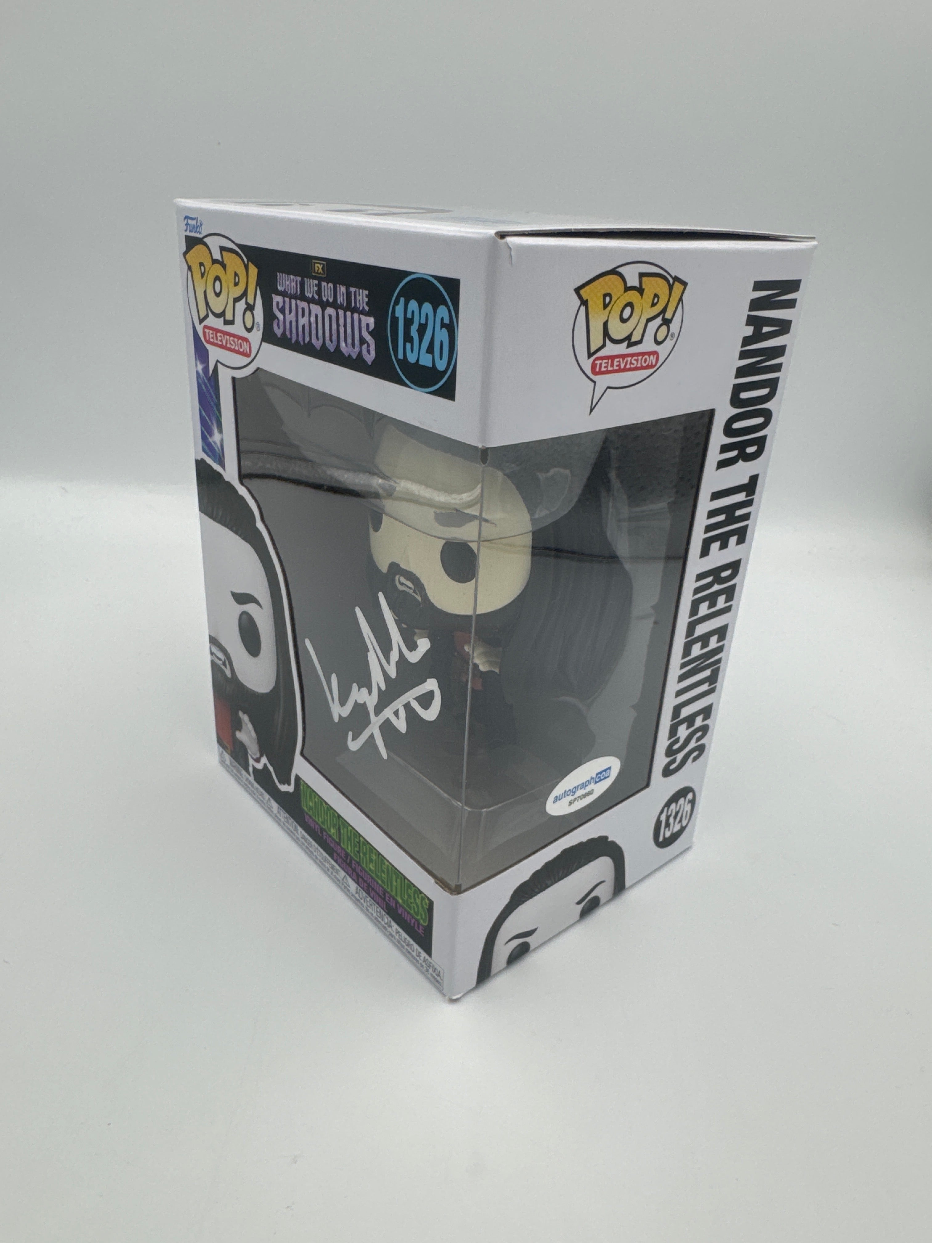Nandor The Relentless - #1326 - What We Do In The Shaddows - Signed By Kayvan Novak - Autographcoa Certified Funko Pop!