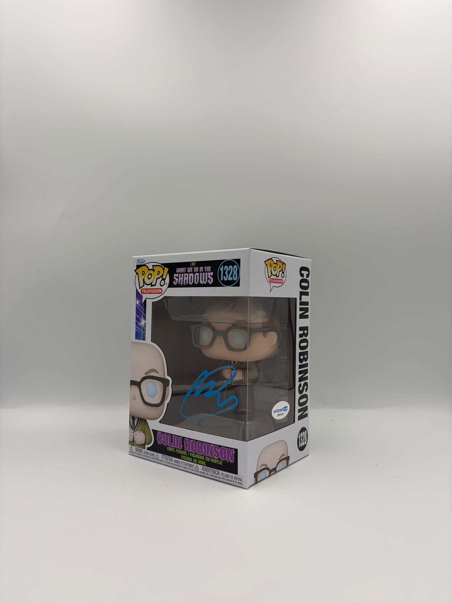 Colin Robinson - #1328 - What We Do In The Shaddows - Signed By Mark Proksch - Autographcoa Certified Funko Pop!