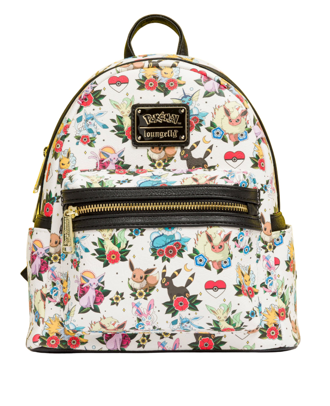 eevee evolutions pokémon pixel pin collector mini backpack Pokémon Eevee Evolutions AOP Mini Backpack