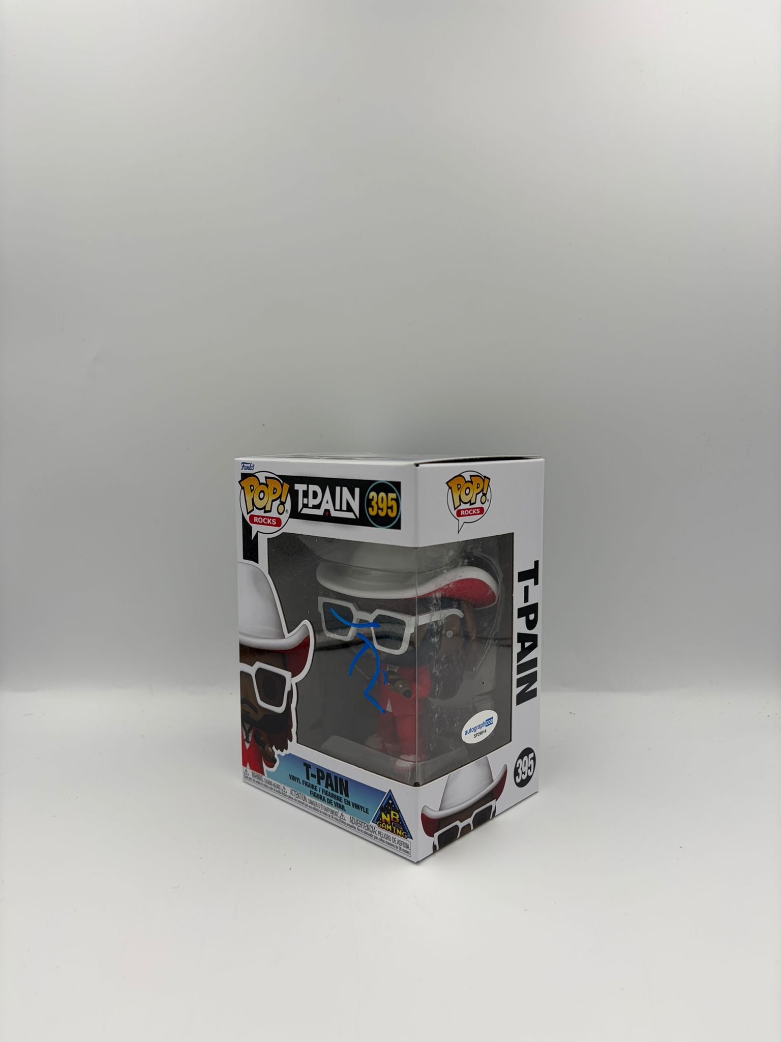 T-Pain - #395 - T-Pain - Signed By T-Pain- Autographcoa Certified Funko Pop!