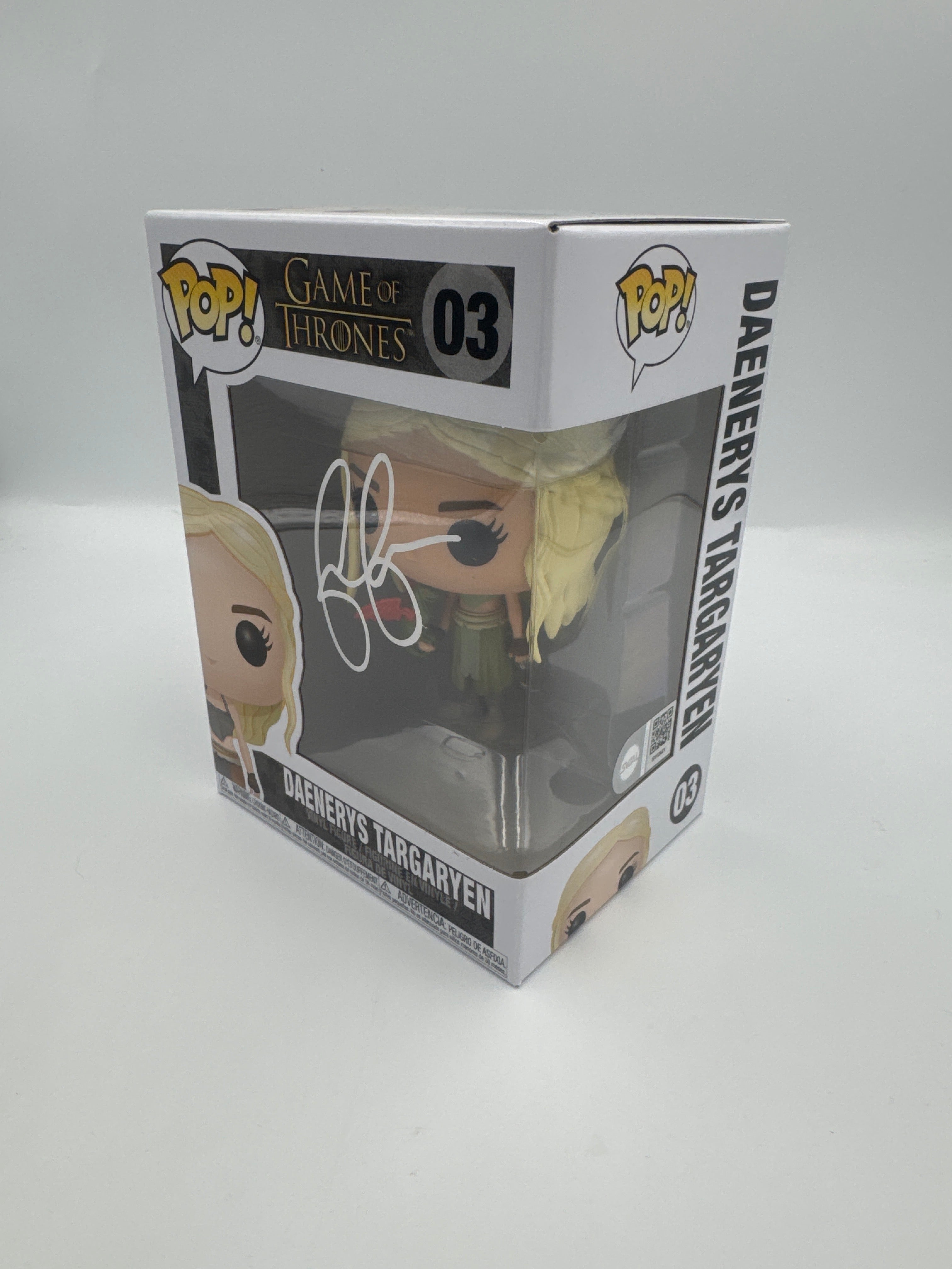 Daenerys Targaryen - #03 - Funko Pop! - Game Of Thrones - Signed By Emilia Clarke - Certified by SWAU