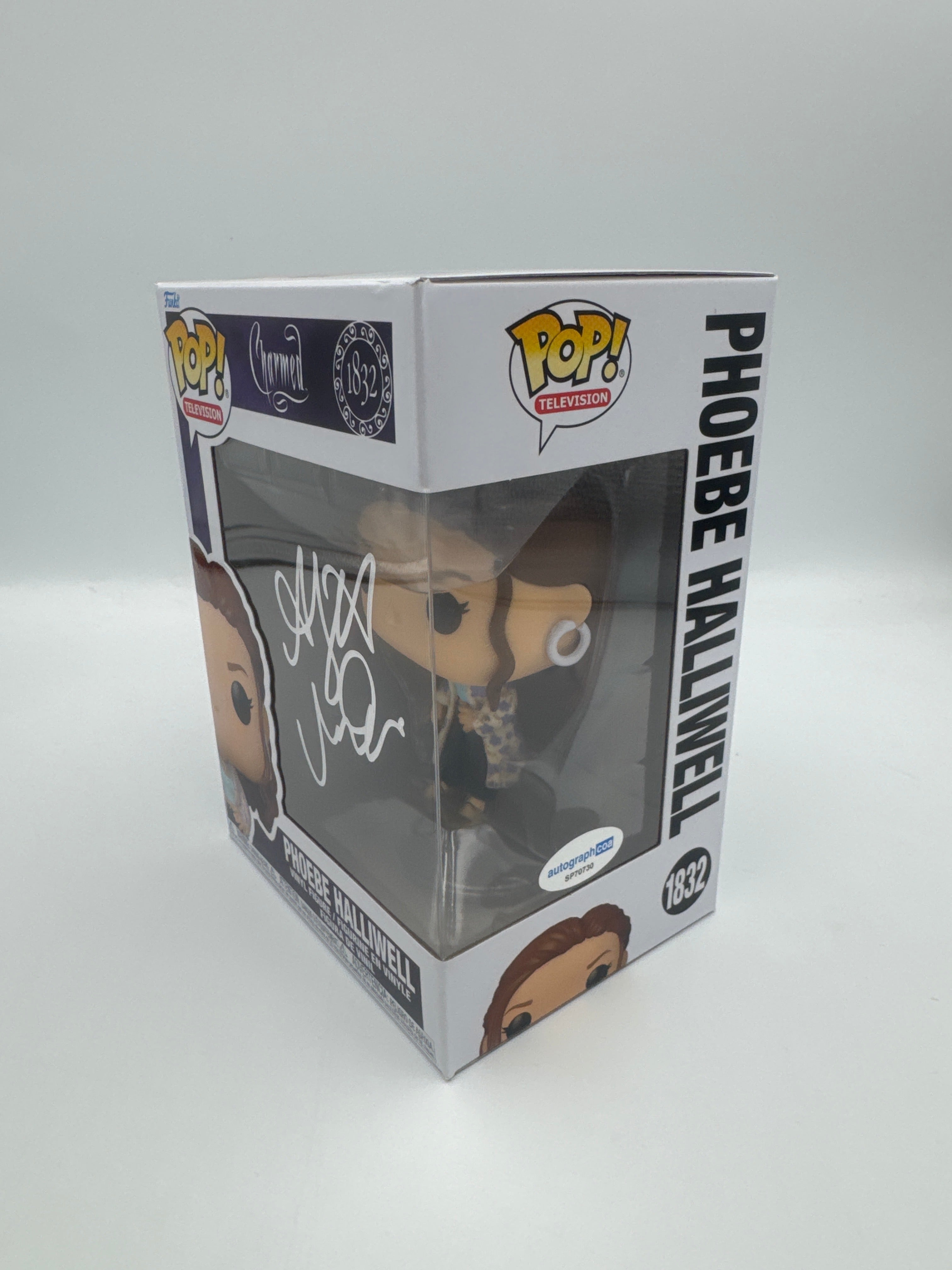 Phoebe Halliwell - #1832 - Funko Pop! - Charmed - Signed By Alyssa Milano -Autographcoa Certified
