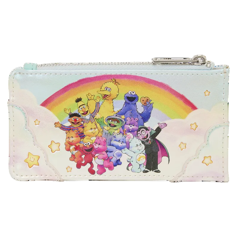 Care Bears x Sesame Street Large Card Holder - Loungefly