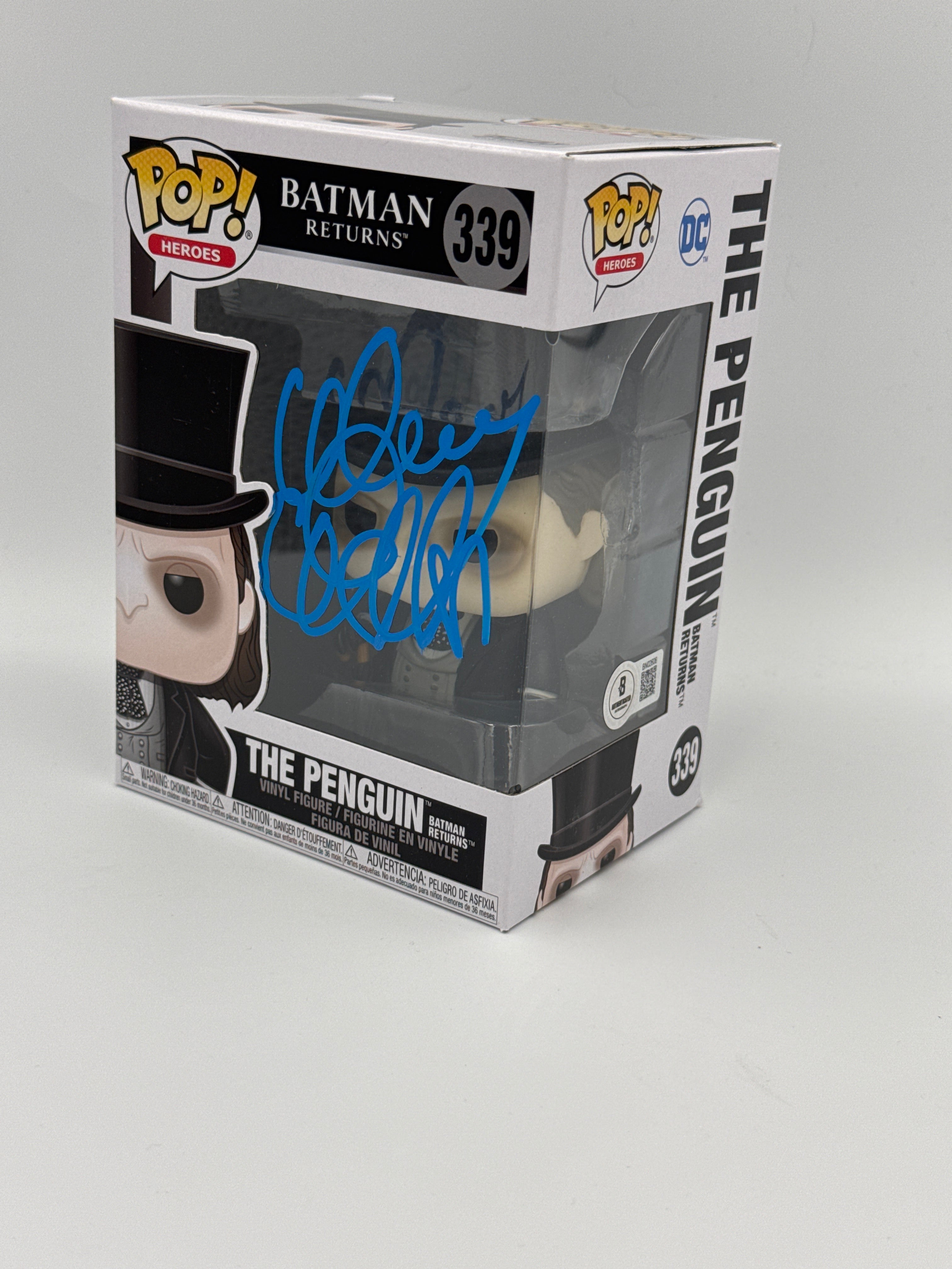 The Penguin - #339  - Funko Pop! - Heroes  - Batman - Signed By Danny Devito