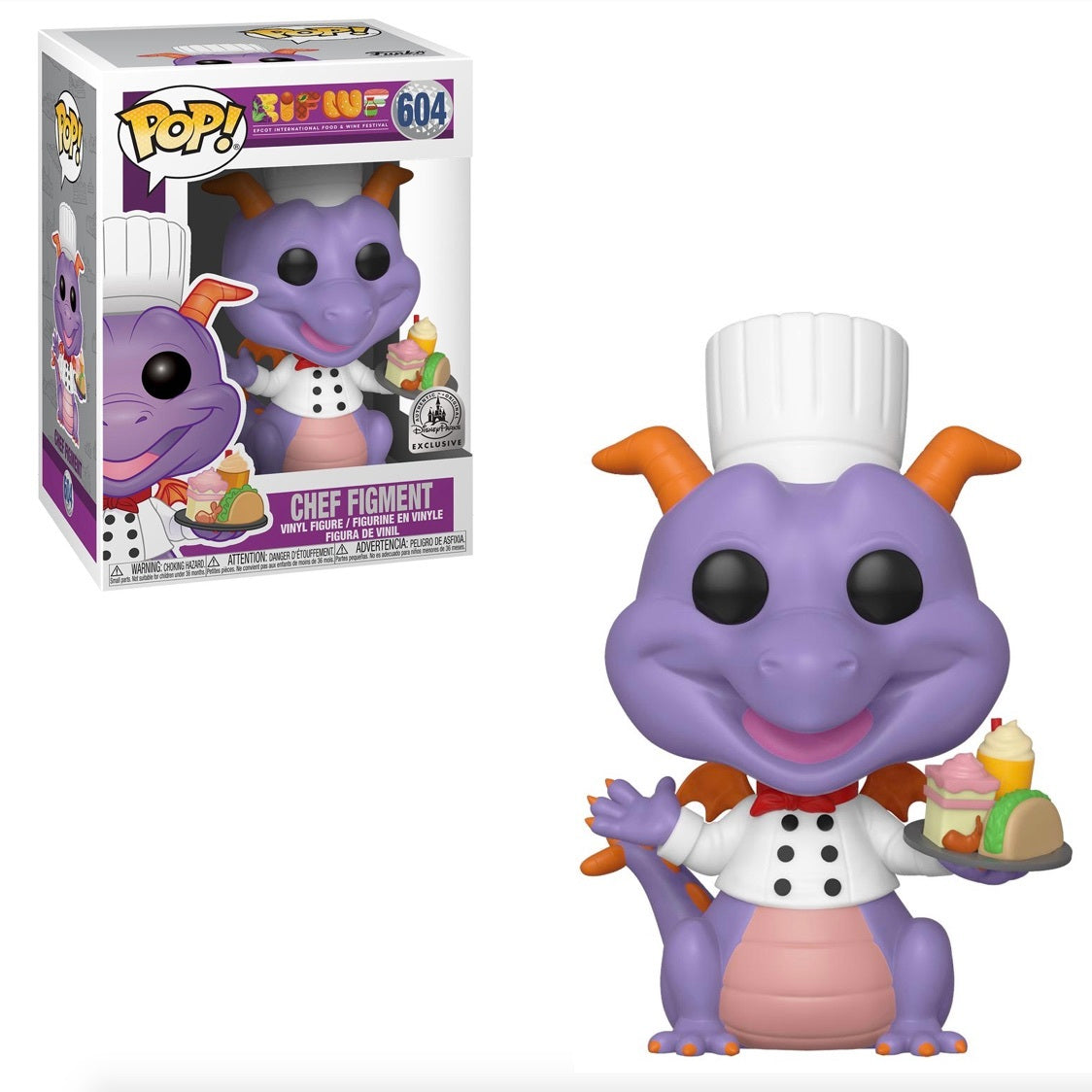 Chef Figment - #604 - Funko Pop! - Disney Parks