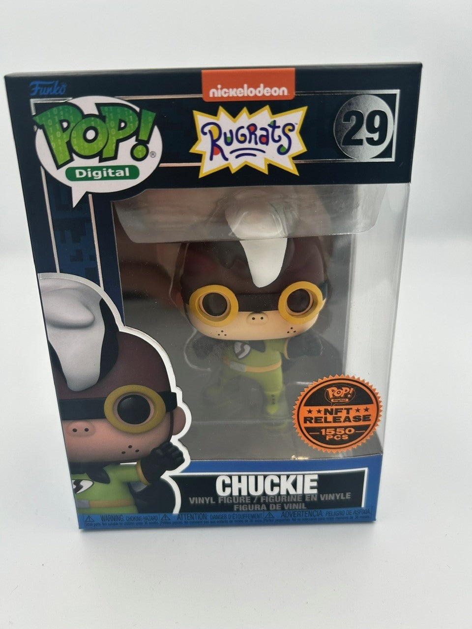 Chuckie - #29 - Funko Pop! - Digital - Rugrats - Release 1550 PCS
