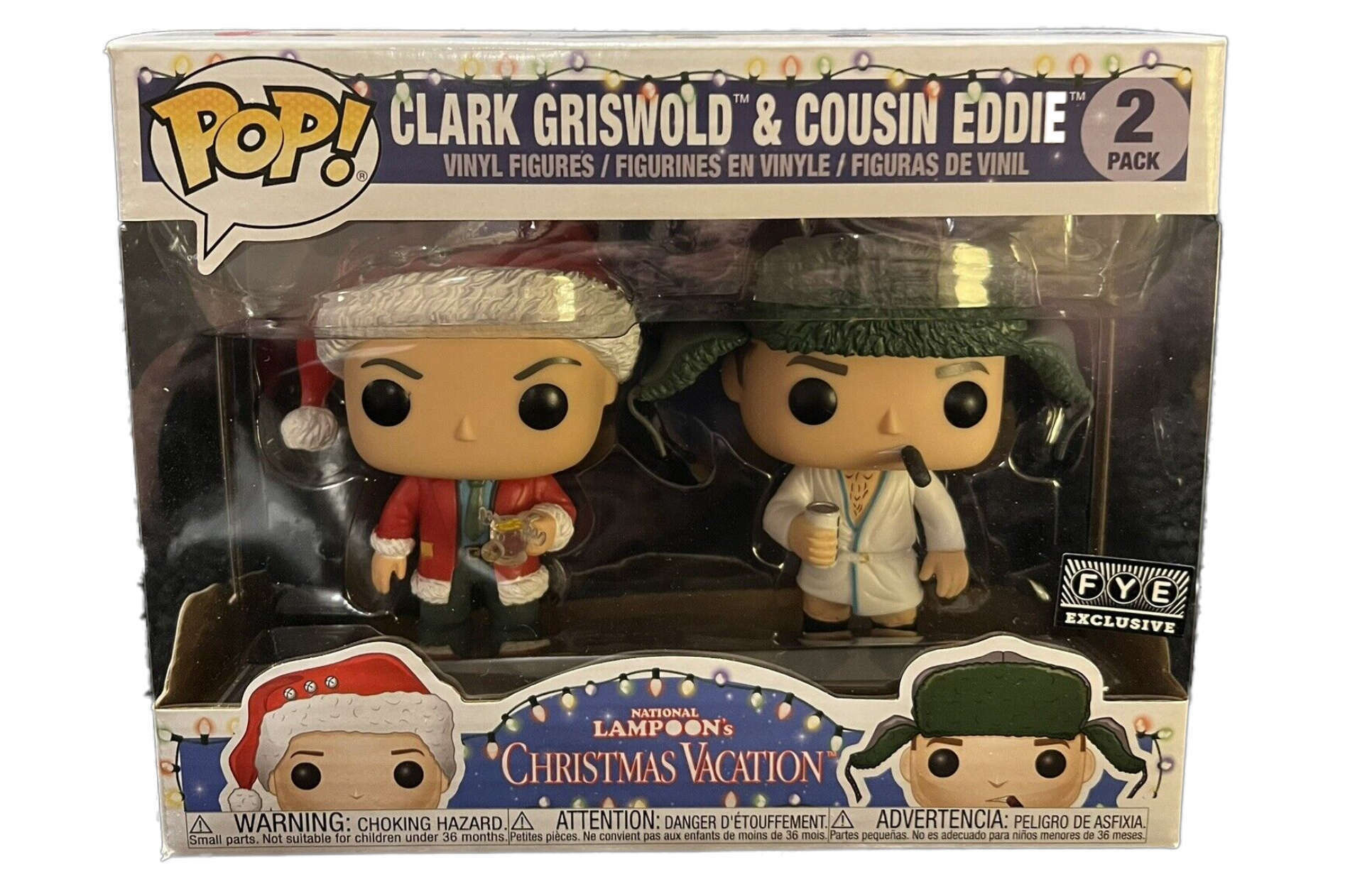 Clark Griswold & Cousin Eddie - #2 Pk  - Funko Pop! - Movies - Christmas Vacation - FYE Exclusive