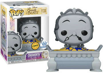 Cogsworth- #1138 - Funko Pop! - Disney - Beauty and The Beast - Funko Exclusive - Chase