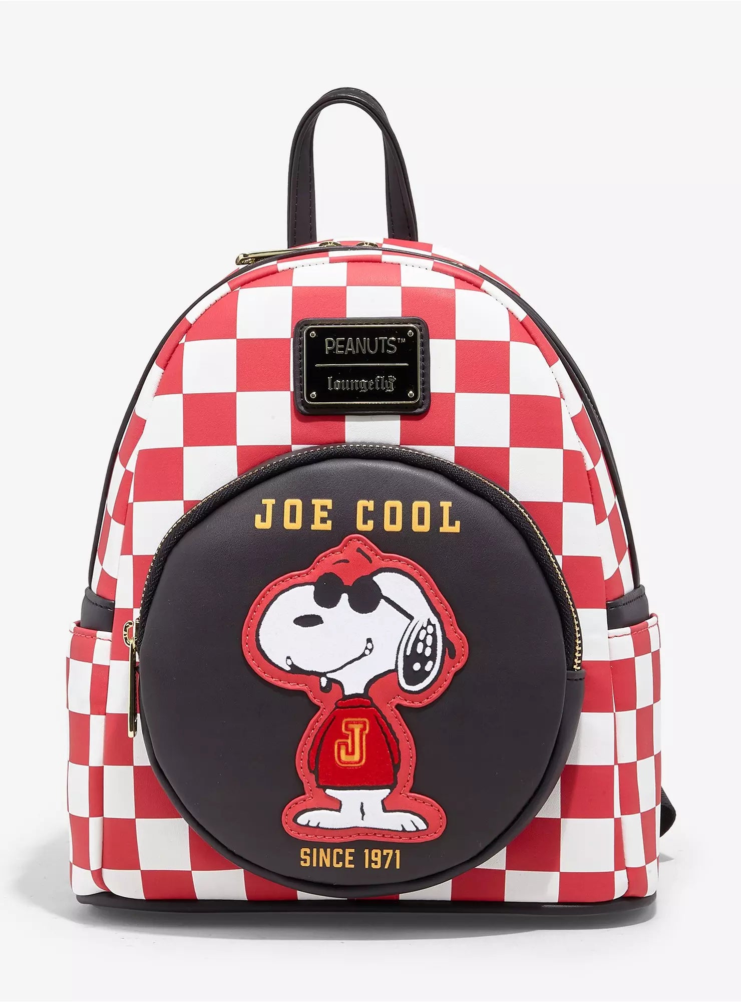 Peanuts Snoopy Checkered Mini Backpack - Loungefly