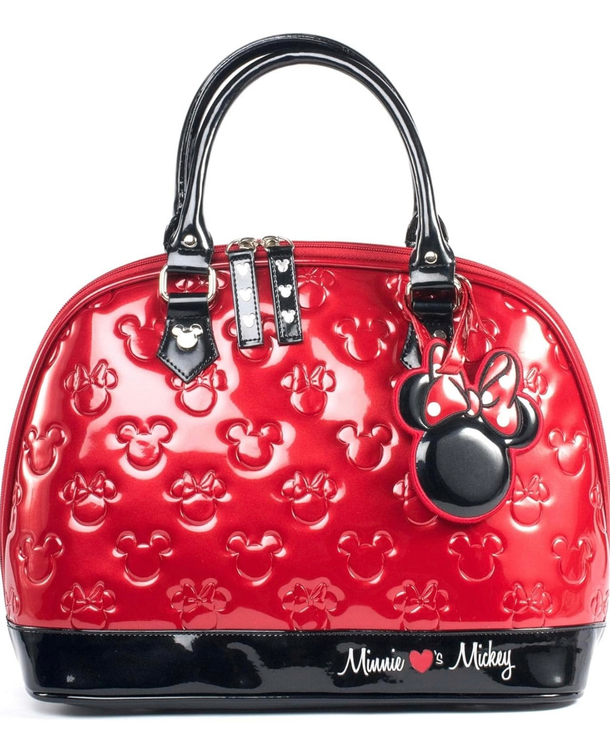 Disney Mickey Mouse Minnie Mouse Puff Embossed Handbang - Loungefly