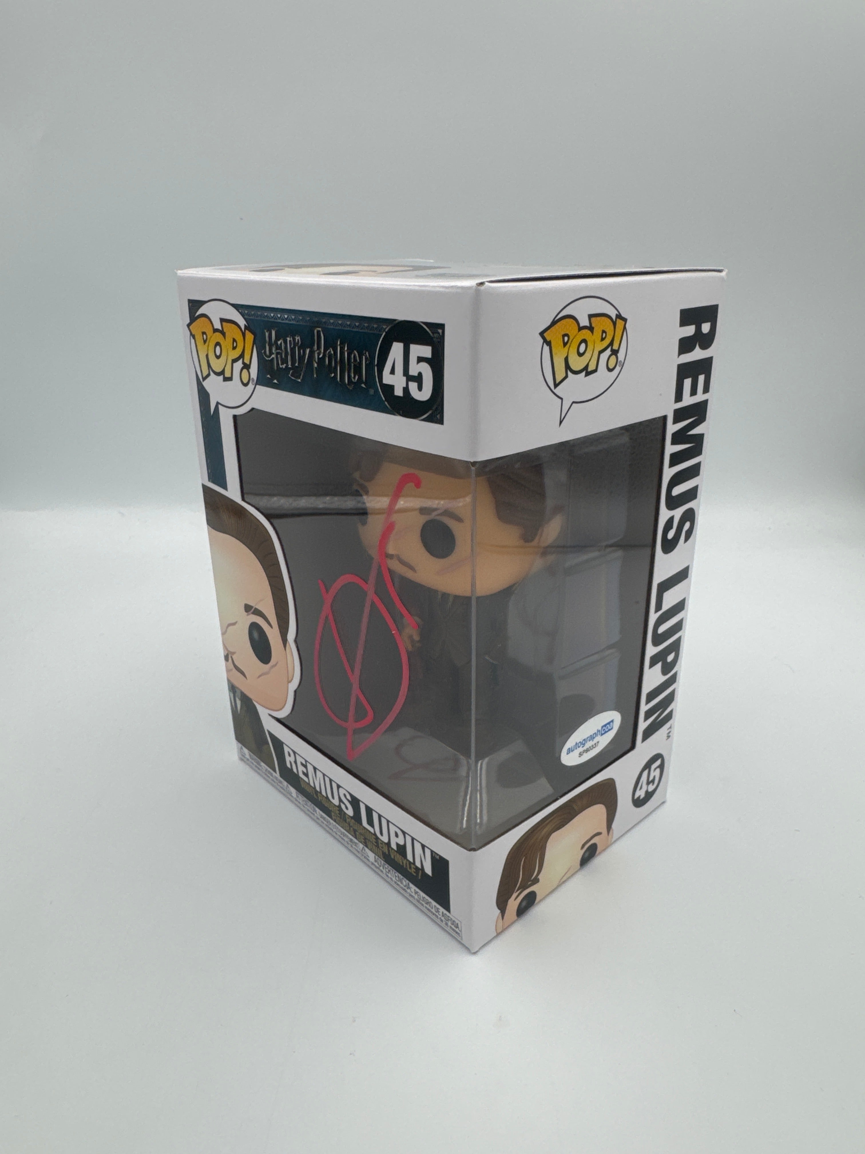 Remus Lupin - #45- Funko Pop! - Harry Potter - Signed By David Thewlis - Autographcoa Certified