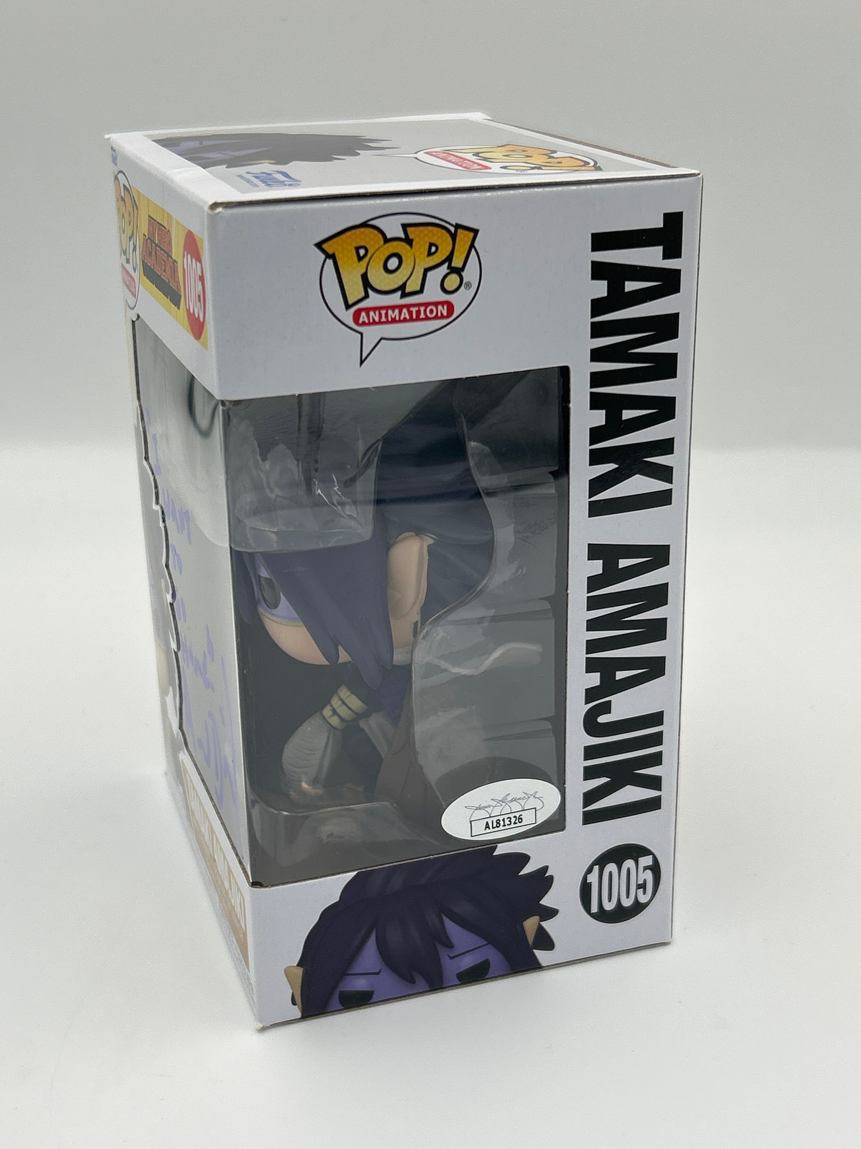 Tamaki Amajiki My Hero Academia - #1005- Funko Pop! - Signed By Aaron Dismuke - My Hero Academia