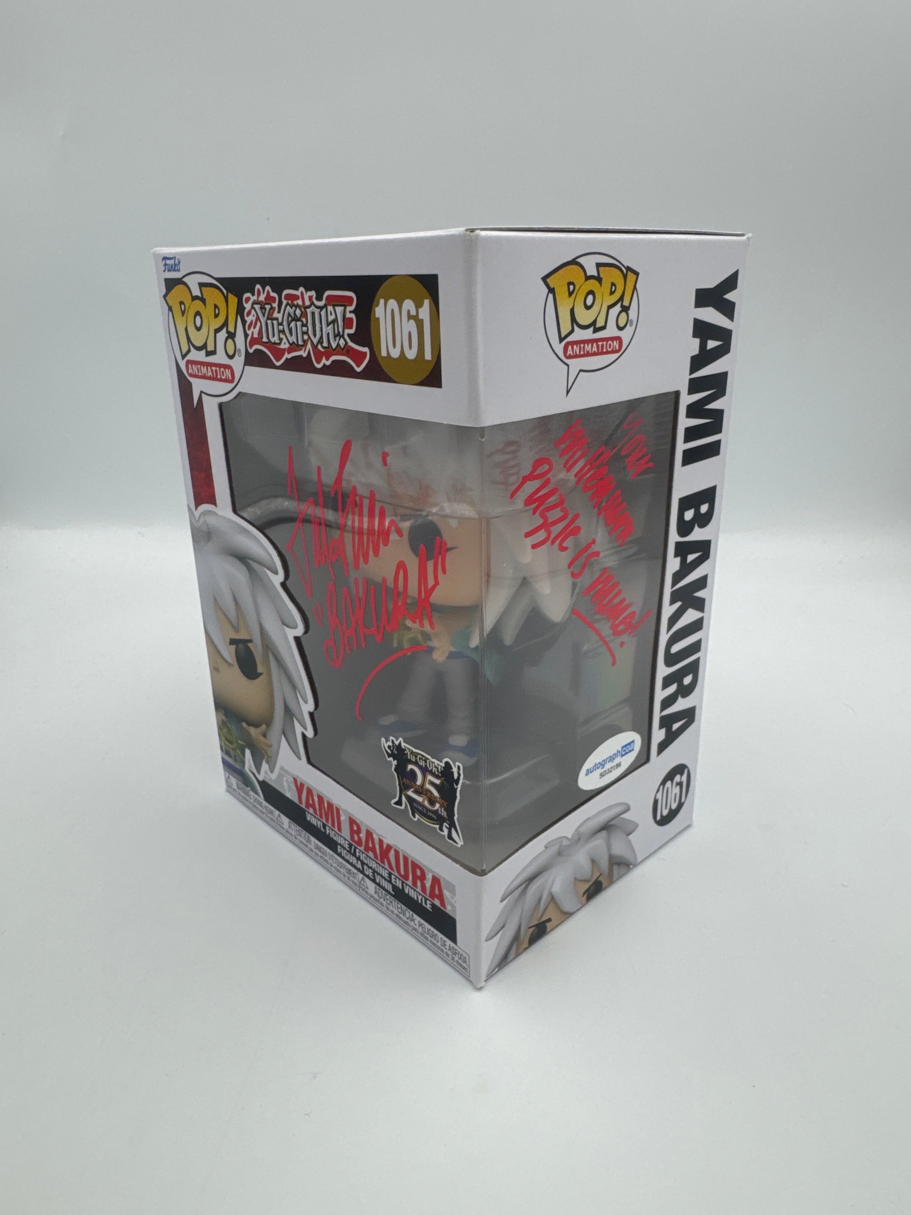 Yami Bakura- #1061 - Funko Pop! - Animation - Yu-Gi-Oh - Signed By Ted Lewis - Autographcoa Certificated