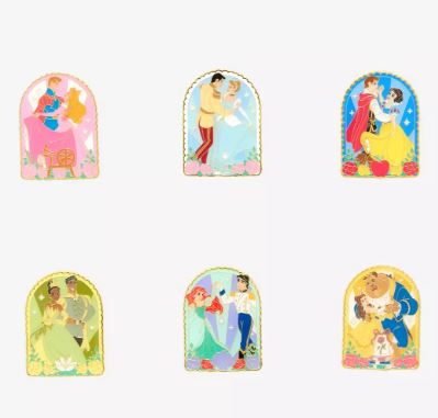 Disney Princess Dancing Mystery Blind Box Pins - Loungefly - CMPOP Exclusive
