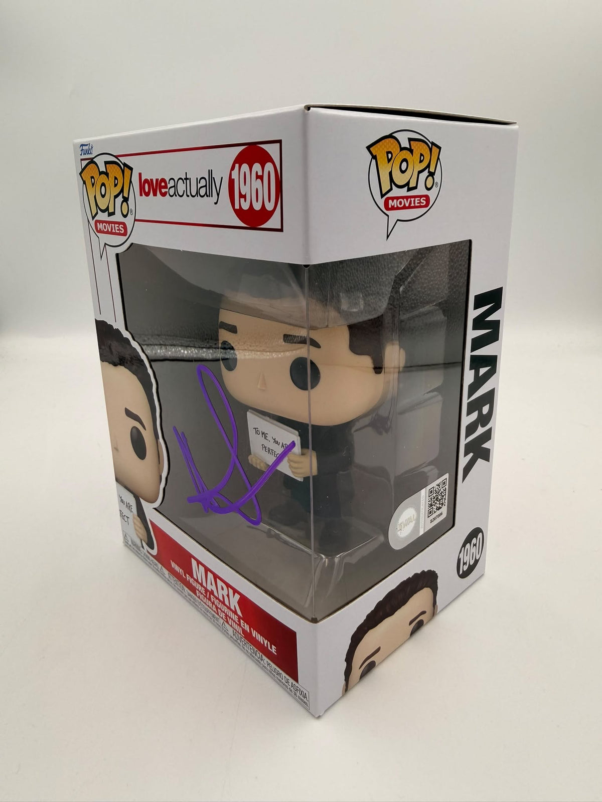 MARK - #1960 - Funko Pop! - MOVIES - Love Actually - Signed by Andrew Lincoln - SWAU Certificate