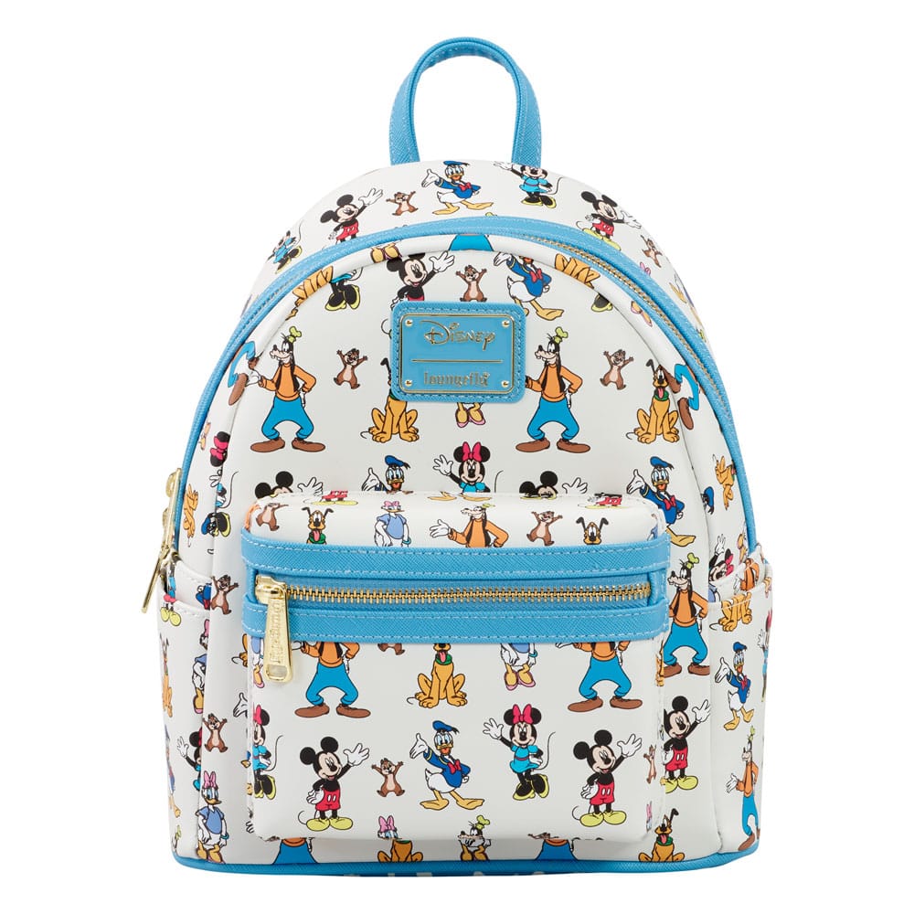 Mickey And Friends Waving Mini Backpack - Loungefly