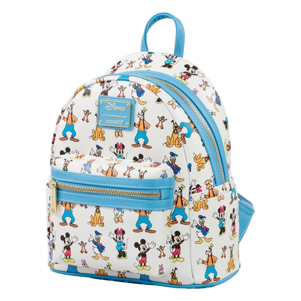 Mickey And Friends Waving Mini Backpack - Loungefly