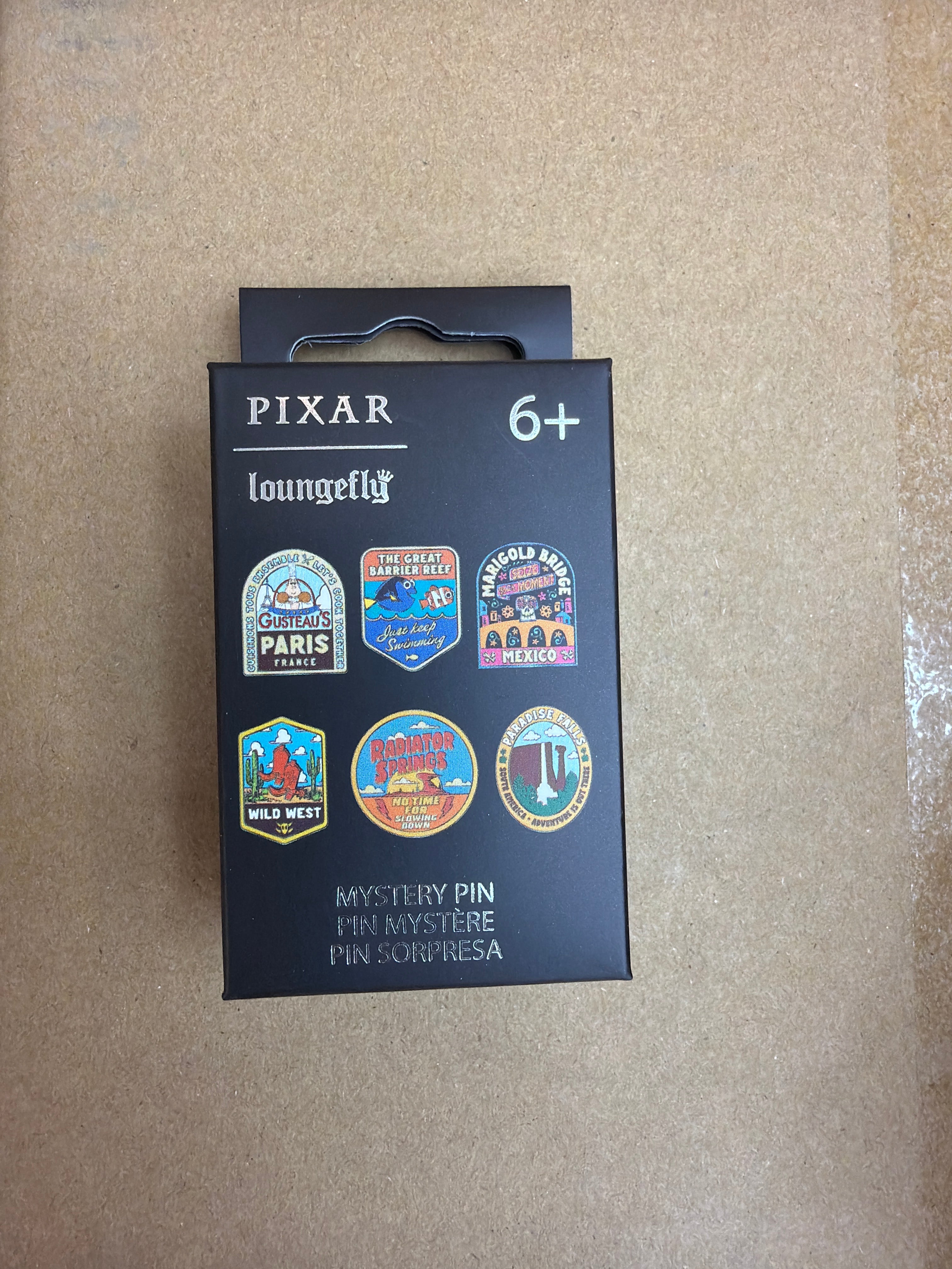 Pixar National Park Stickers Blind Pins - Loungefly