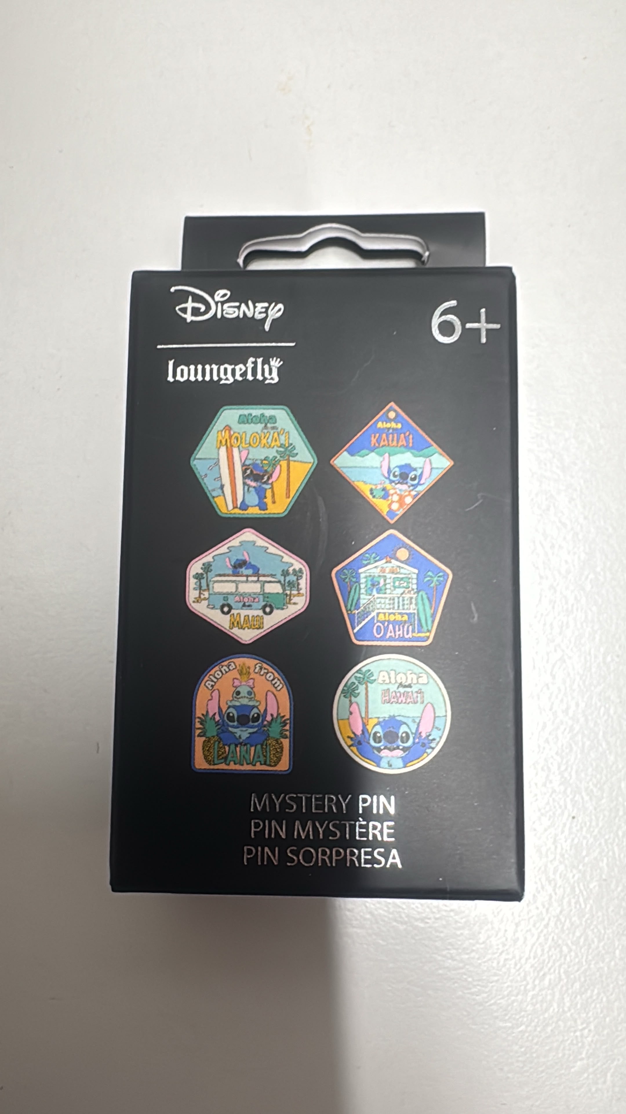 Stitch Travel Stickers Mystery Blind Box Pins - Loungefly - CMPOP Exclusive