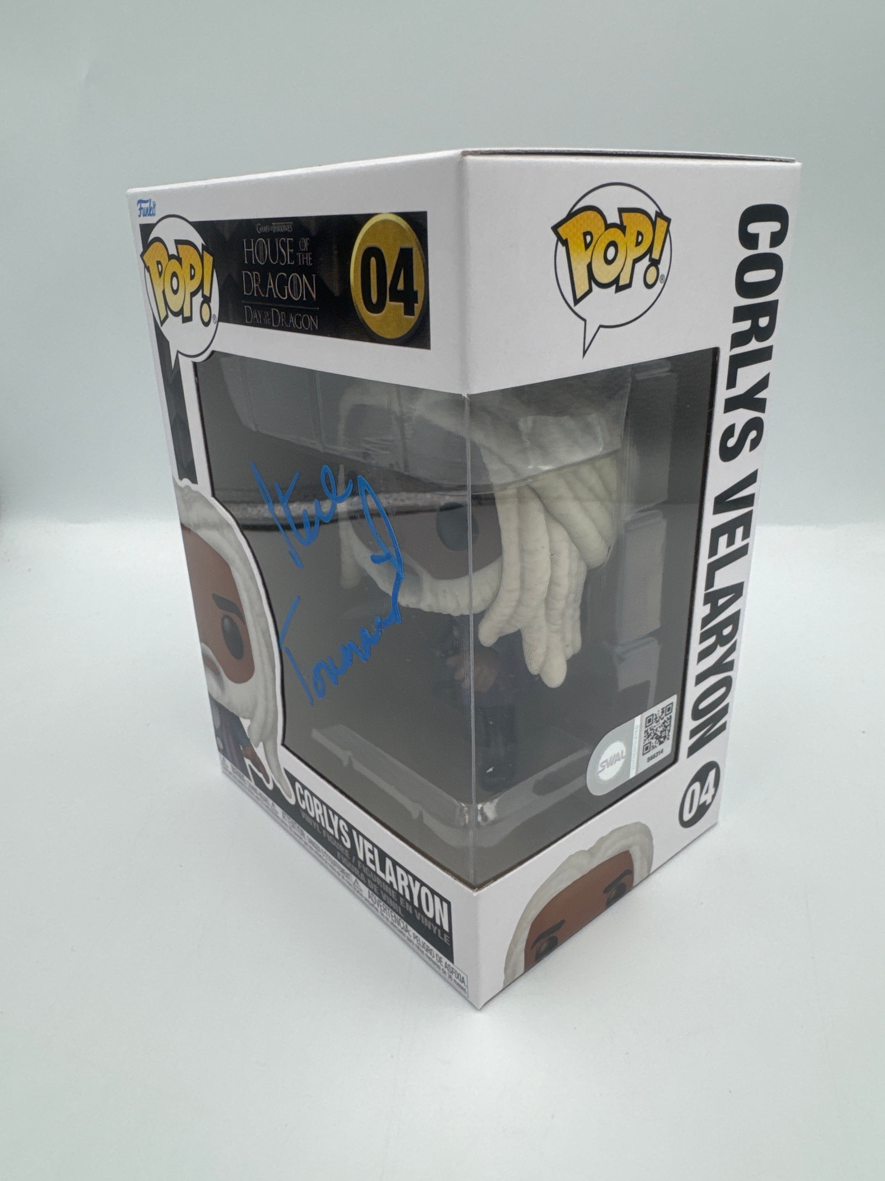 Corlys Velaryon - #04 - Funko Pop! - House Of The Dragon - Signed By Steve Touissant - Certified By SWAU