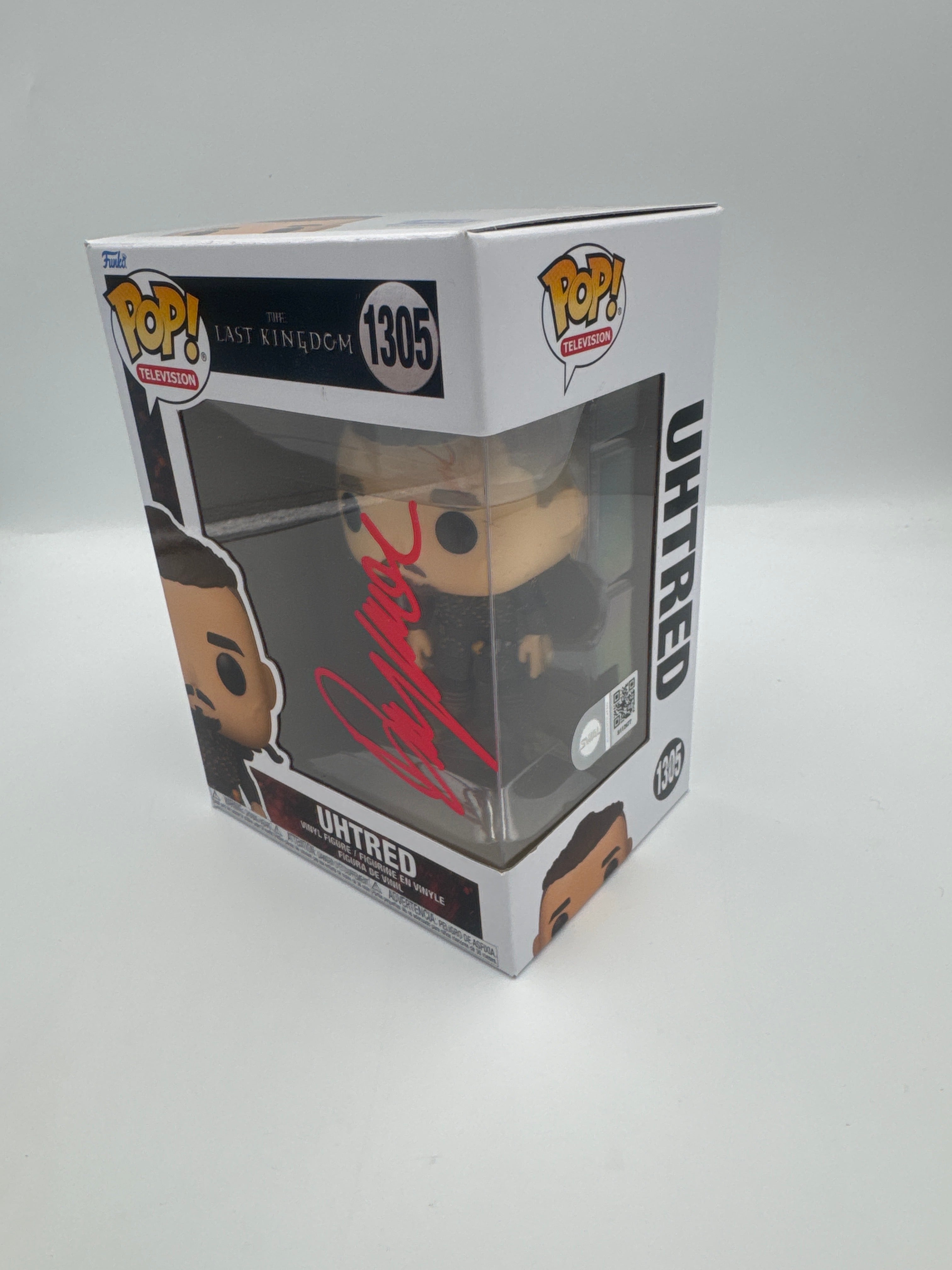 Uhtred - #1305 - Funko Pop! - Television - The Last Kingdom - Signed By Alexander Dreymond - Certified Pop (Copy)