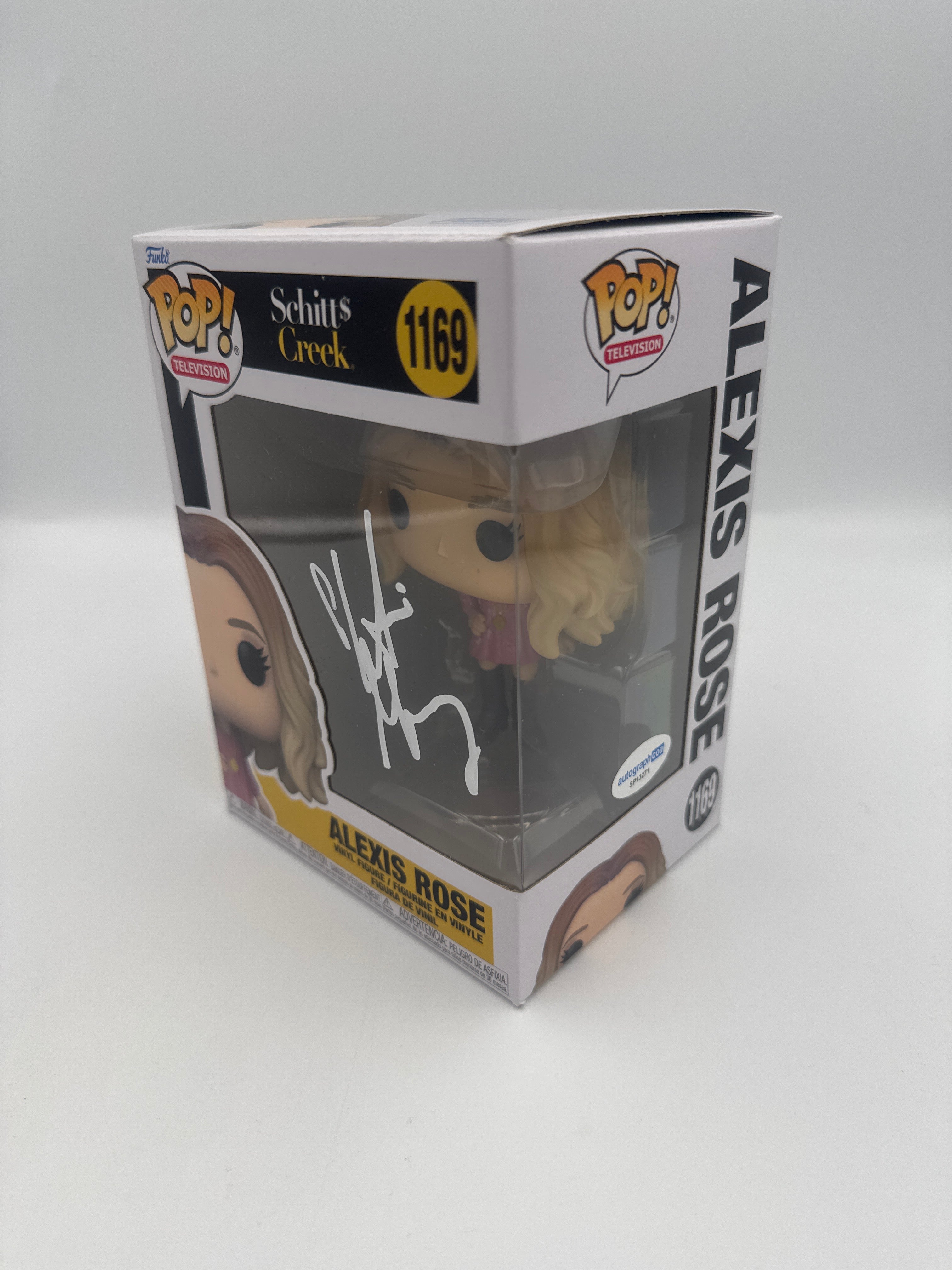 Alexis Rose Schitts Creek - #1169 - Funko Pop! - Signed By Annie Murphy - Certified By Autographcoa